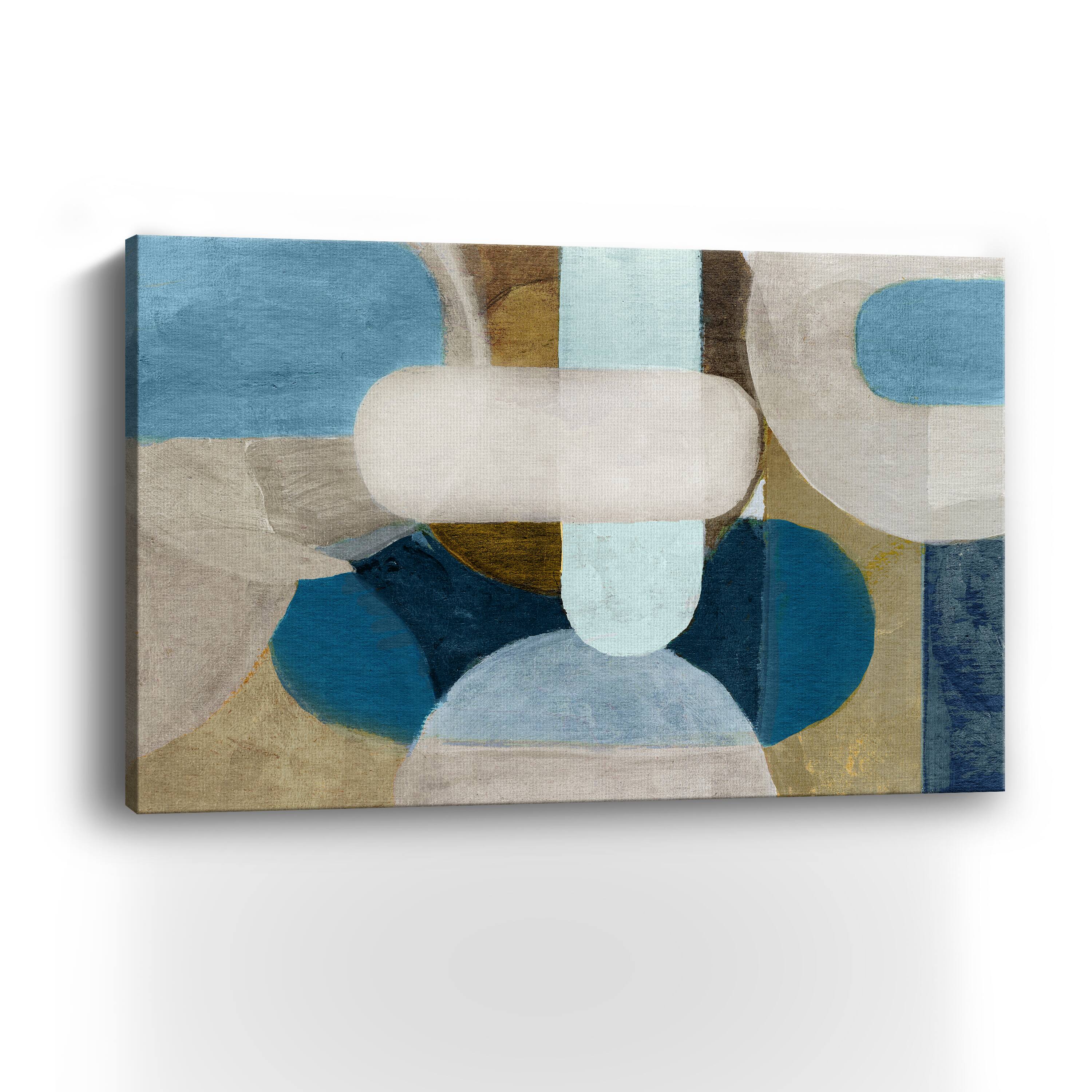 Lumaprints Hues of Indigo I Canvas Giclée Wall Art