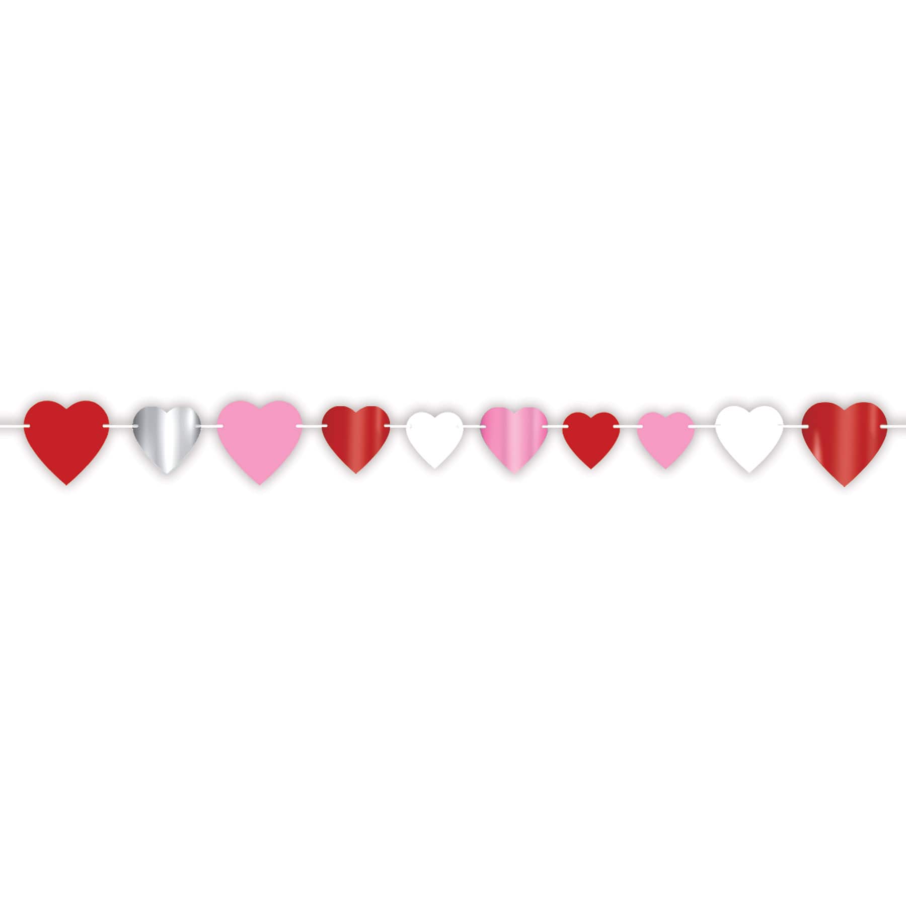Beistle 6ft. Heart Streamer