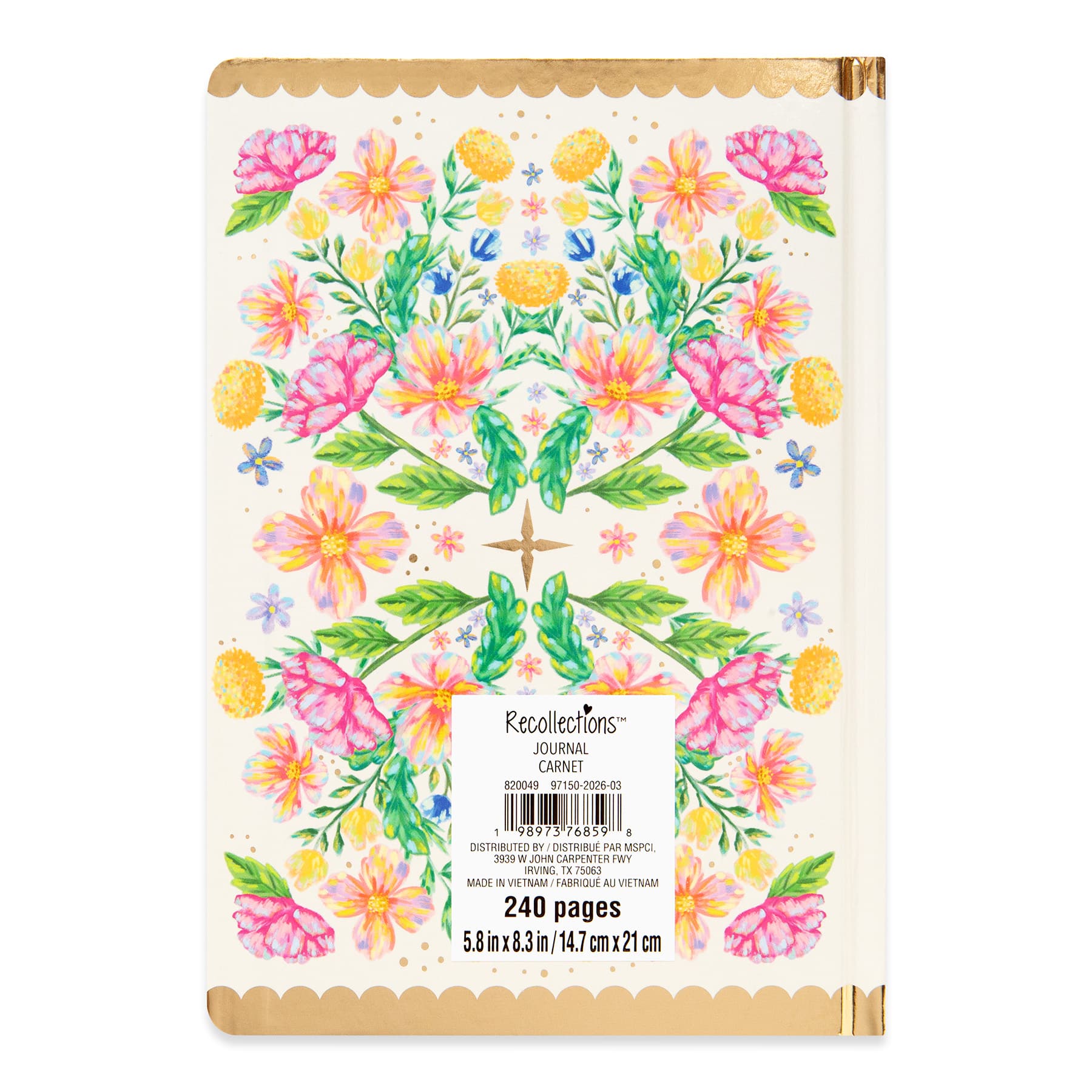 5.8" x 8.3" Lined Journal by Recollections