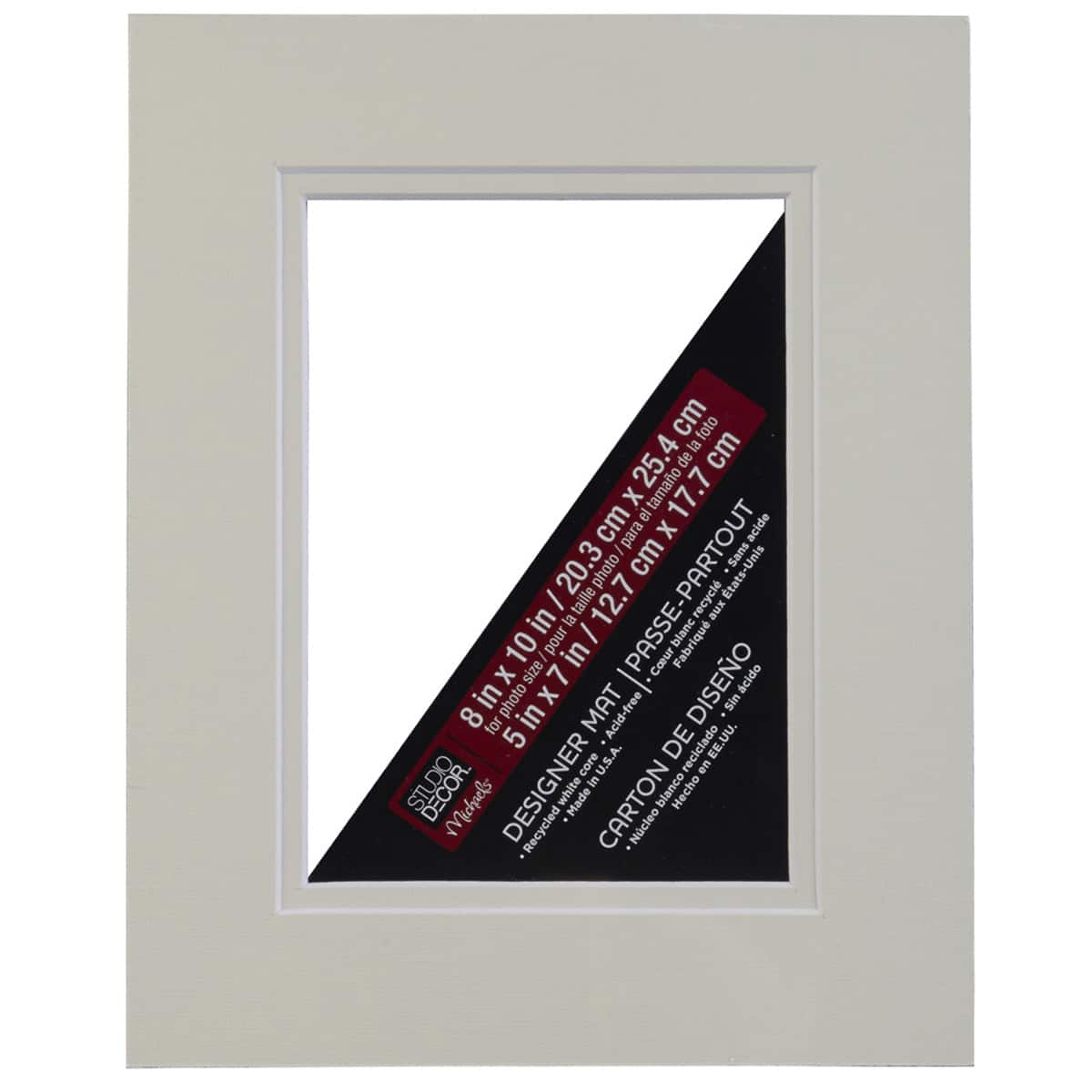 8" x 10" Double Mat By Studio Décor®, 5" x 7" Opening