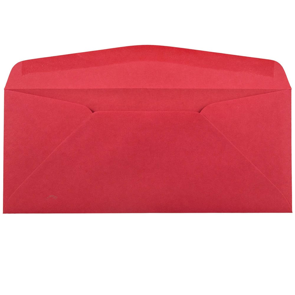 JAM Paper 4" x 9.5" Colored Business Window Envelopes, 50ct.