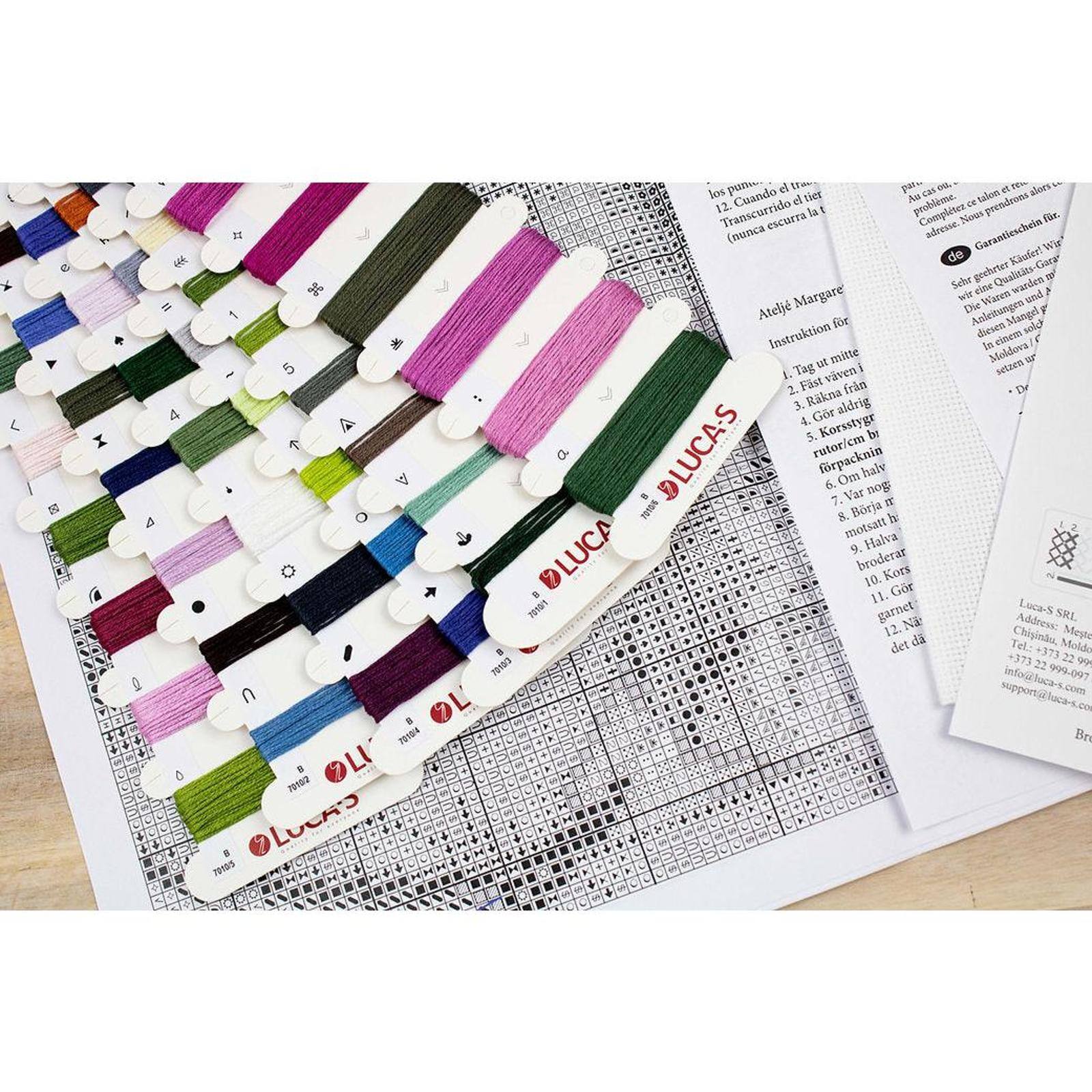 Luca-s Nature’S Poetry Counted Cross Stitch Kit