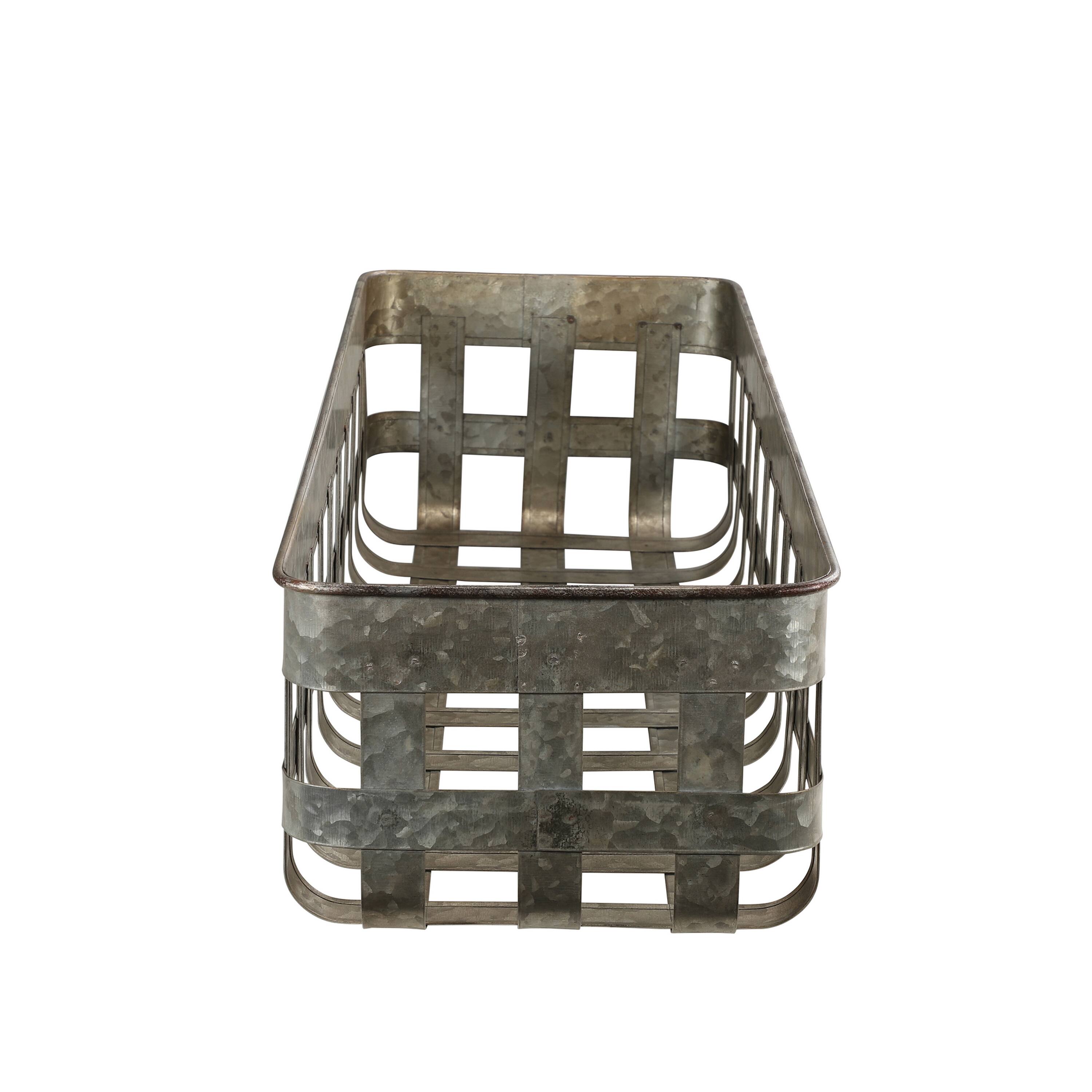 6 Packs: 3 ct. (18 total) 24" Metal Baskets