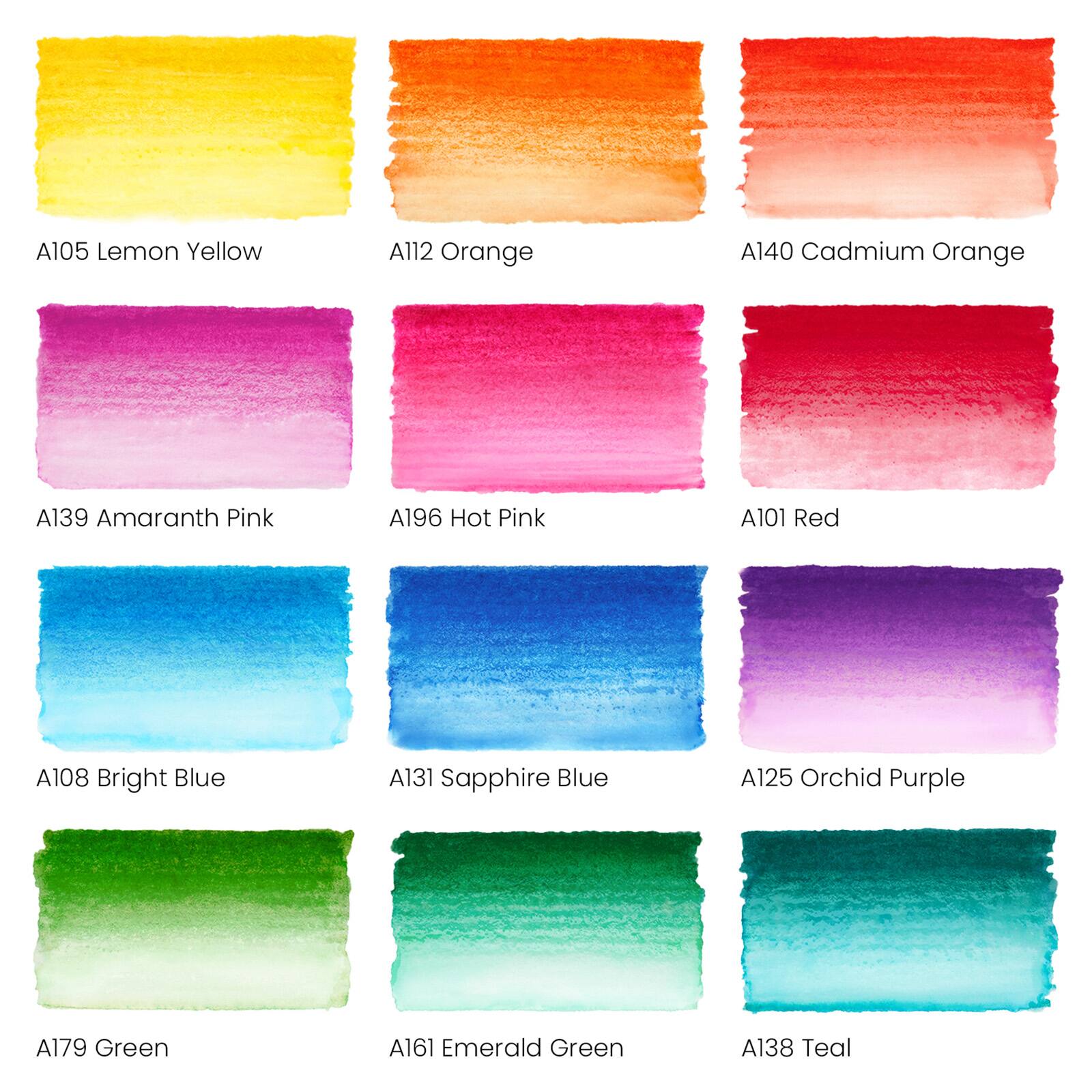 Arteza® Real Brush Pens® Bright Tones & Water Brush Set