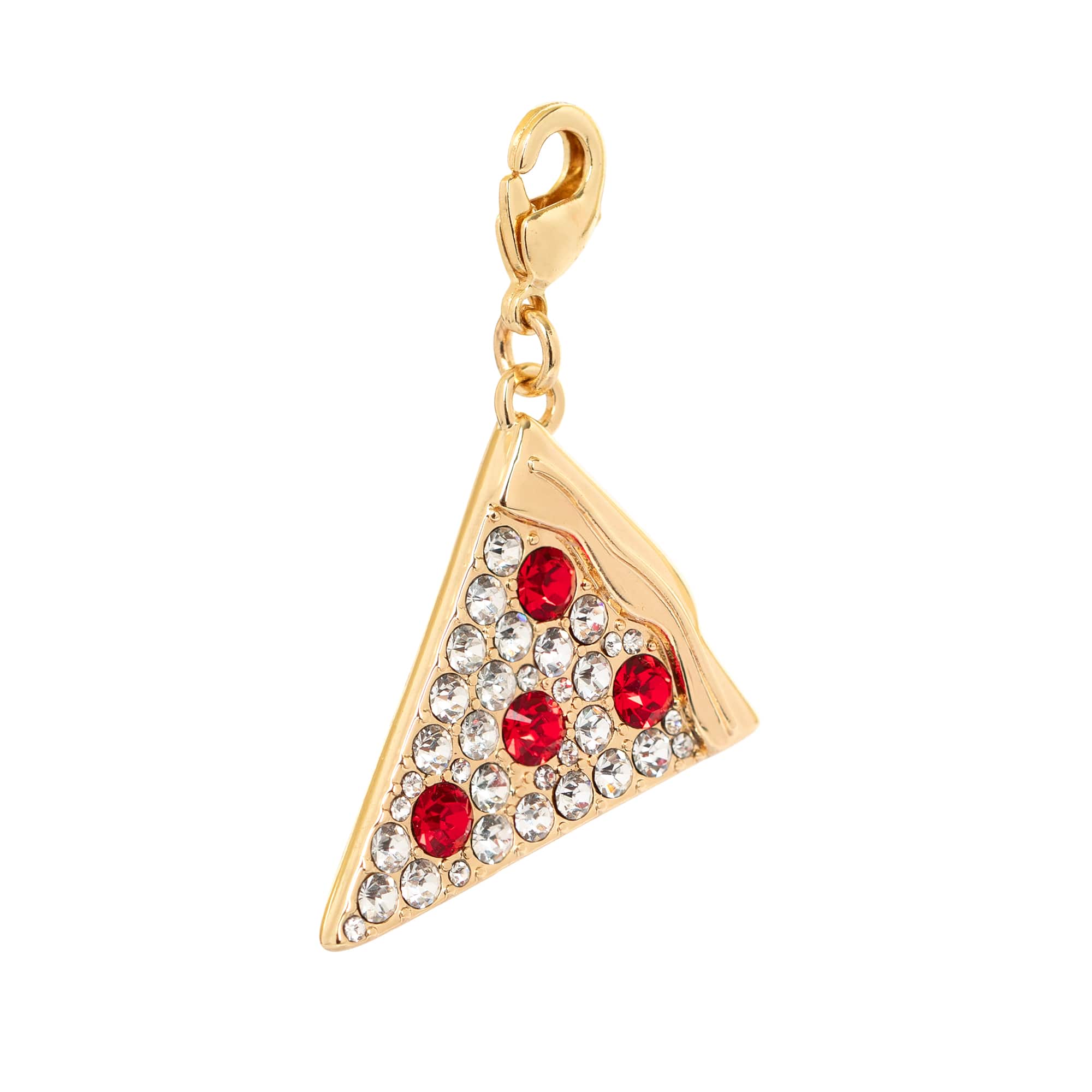 Pizza Slice Austrian Crystal Charm by Bead Landing™