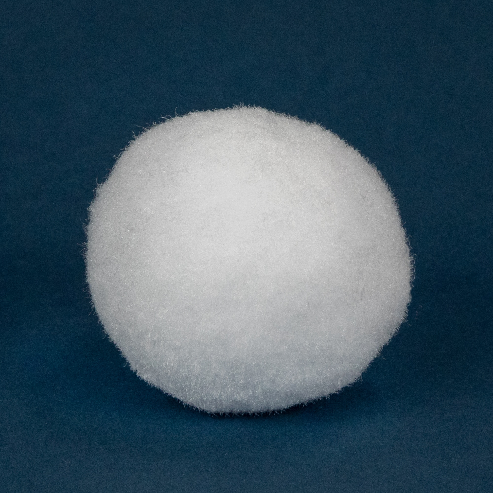 2.25" Plush Faux Christmas Snow Balls, 6ct.