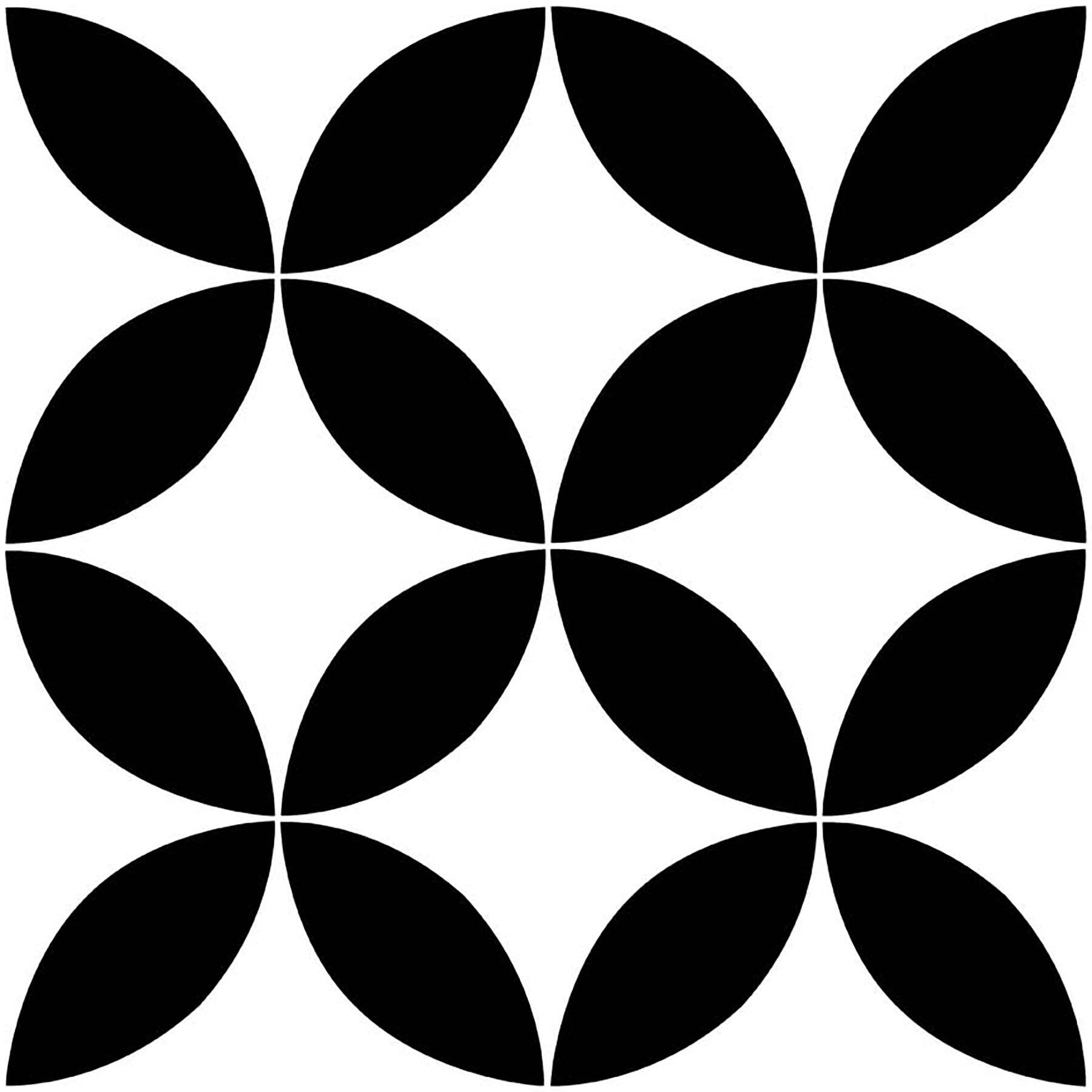 FloorPops Starlight Peel & Stick Floor Tiles in Black/White | 12" x 12" | Michaels®