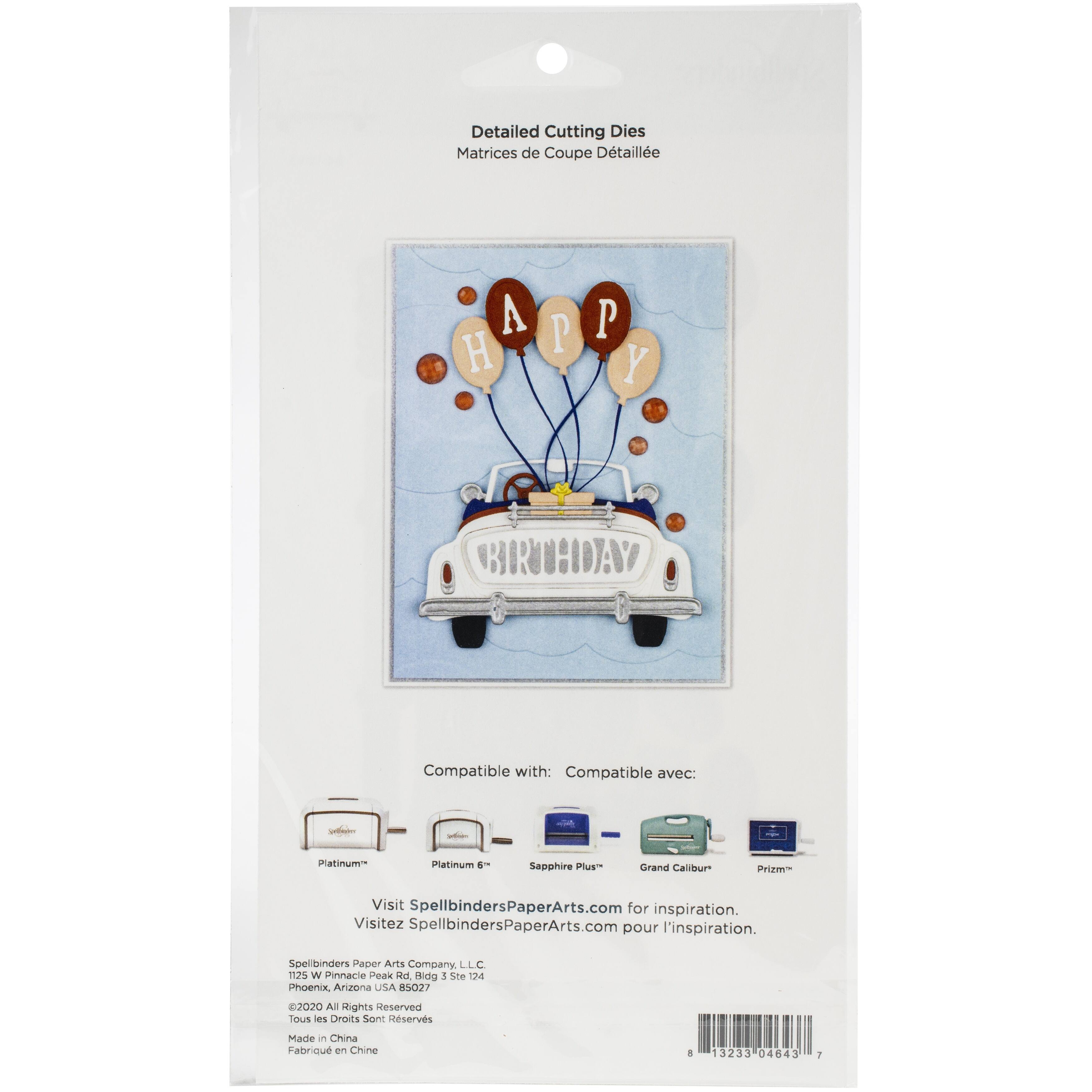Spellbinders® Sunday Drive Etched Die Set