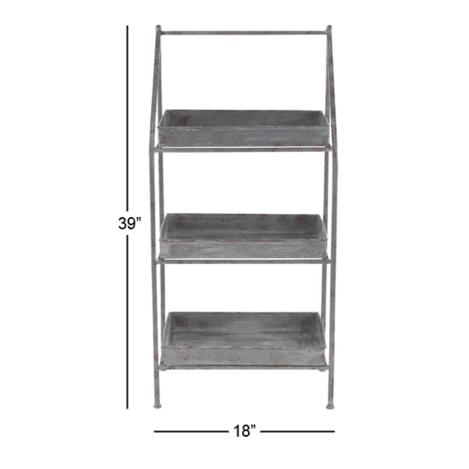 3.2ft. Metal Farmhouse Plantstand