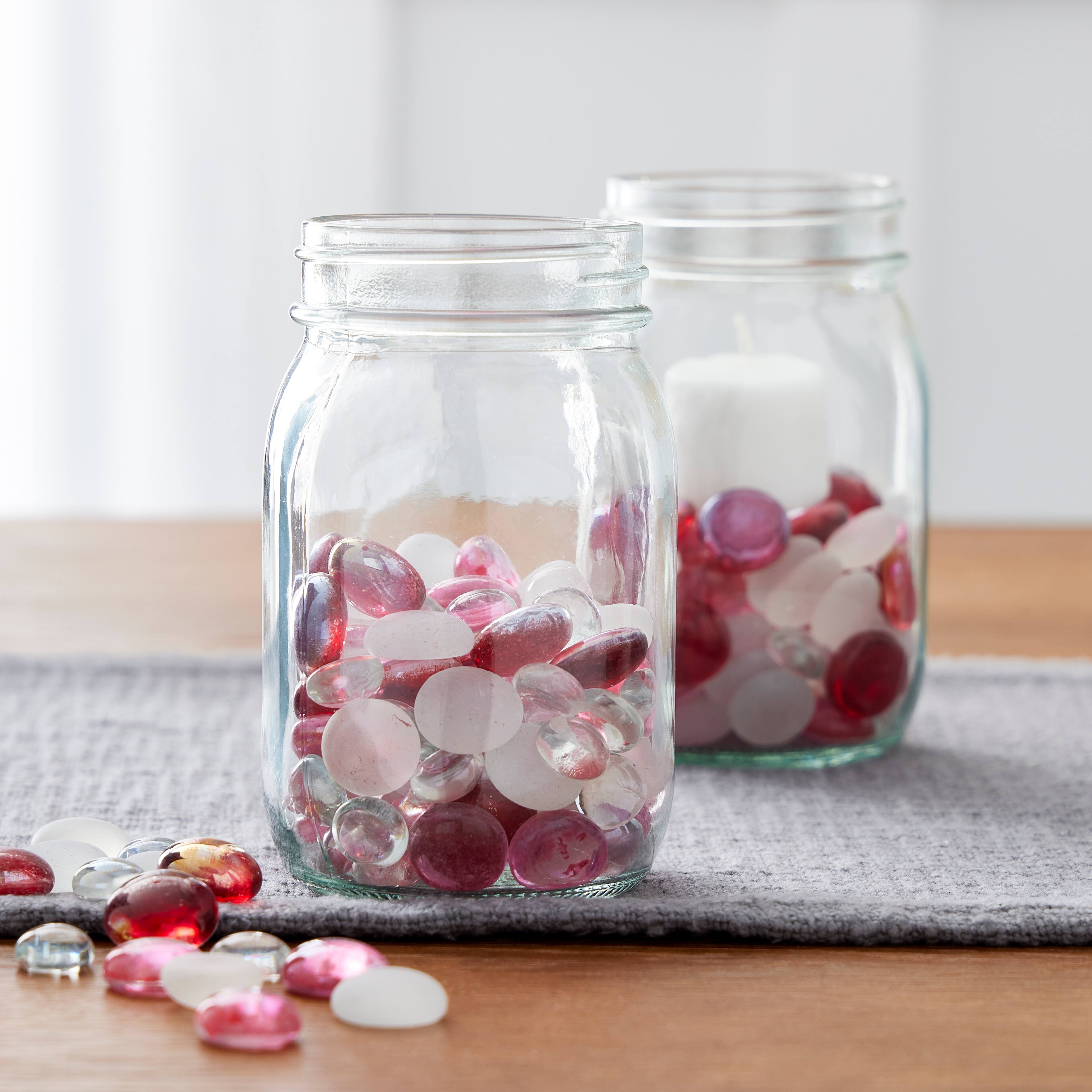 12 Pack: Pink & White Mix Gem Value Pack By Ashland™