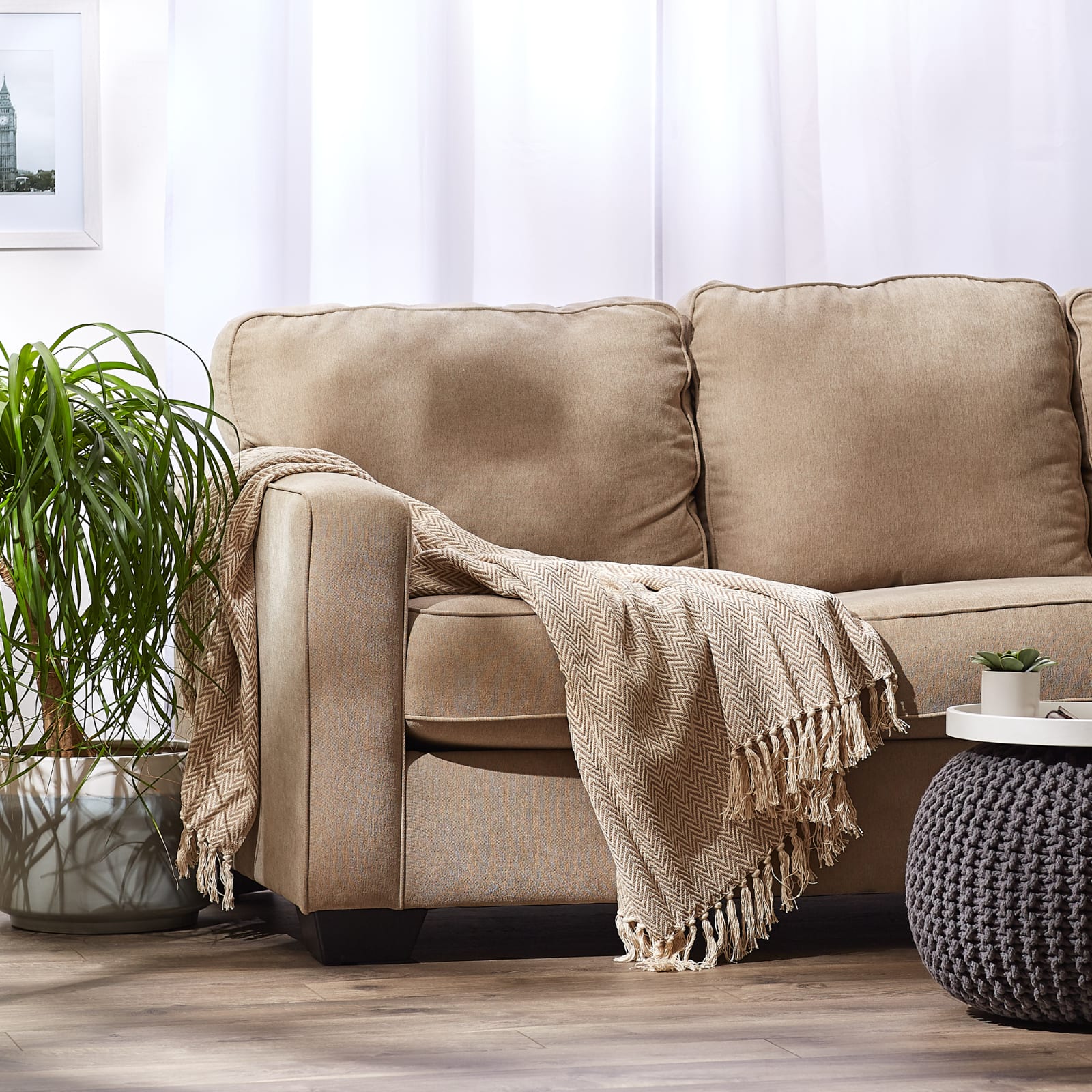 DII® Handloom Chevron Throw