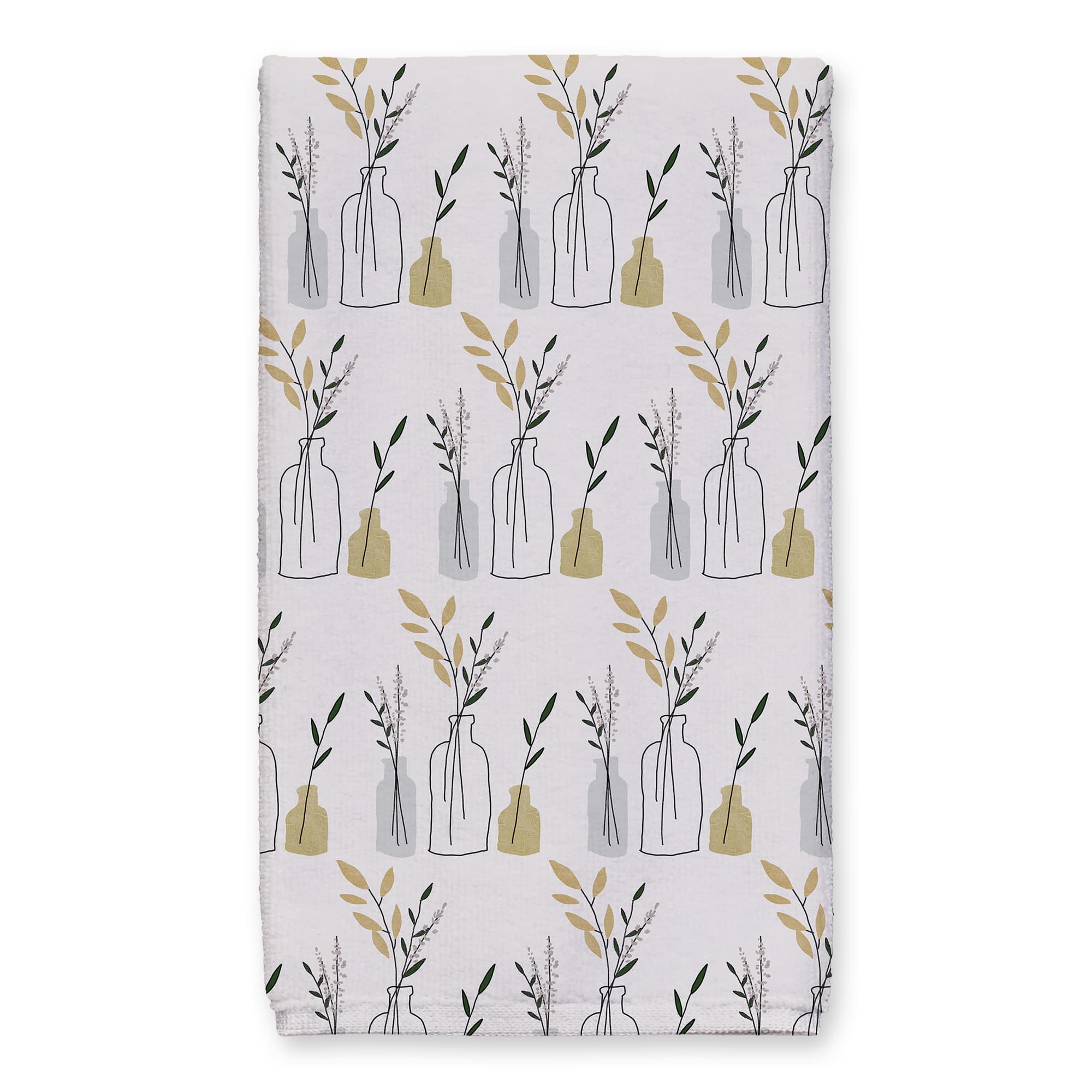 Better Together Mod Flower Vases 16" x 25" Tea Towel Set of 2