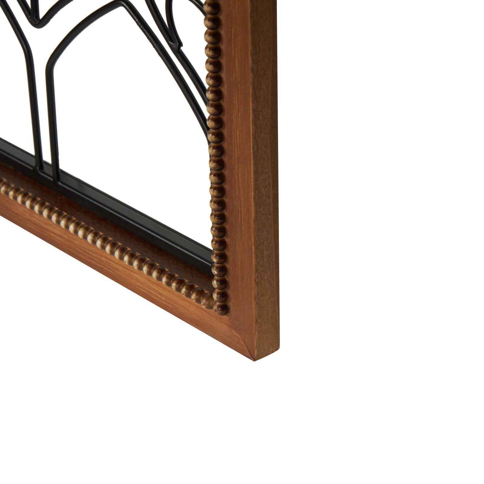 31.25" Metal Geometric Wire Cutout Wall Décor with Beaded Accents, 2ct.