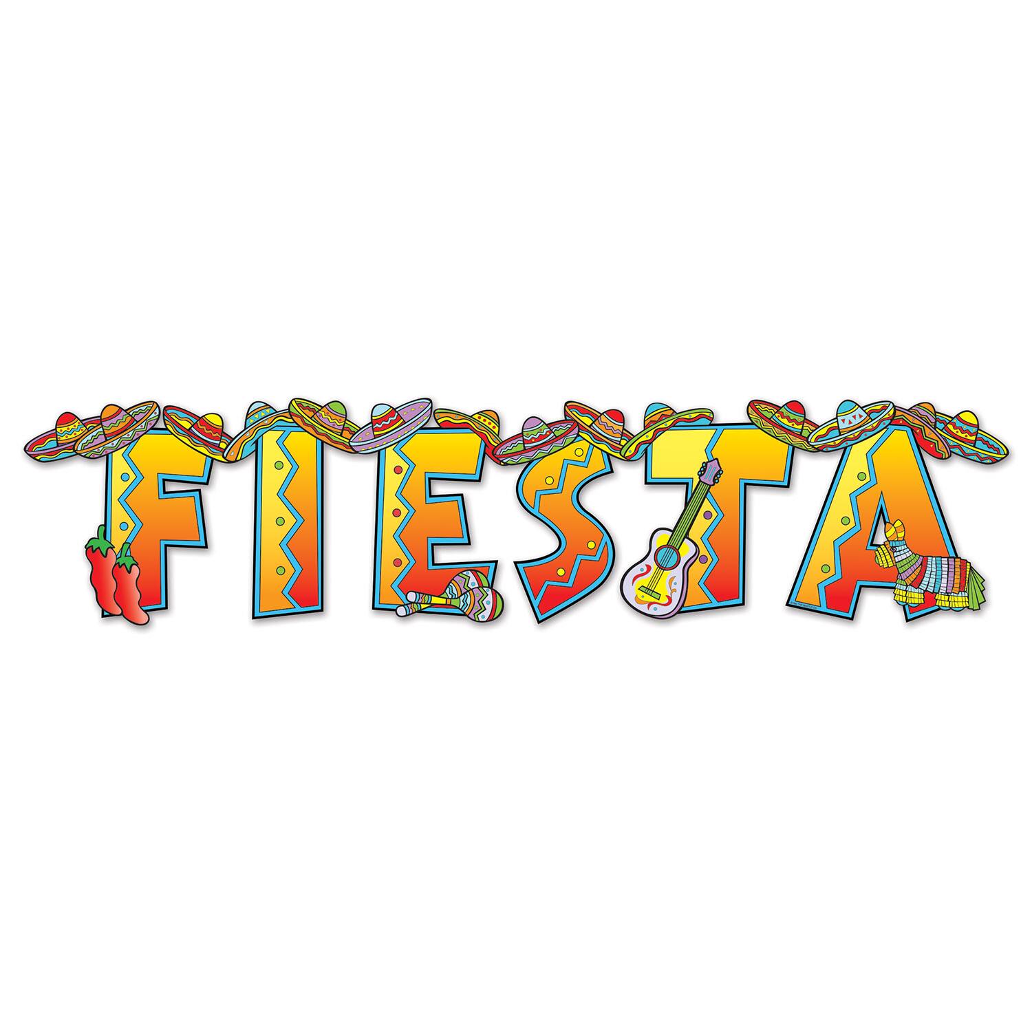 Beistle 8" x 35" Fiesta Streamers, 2ct.