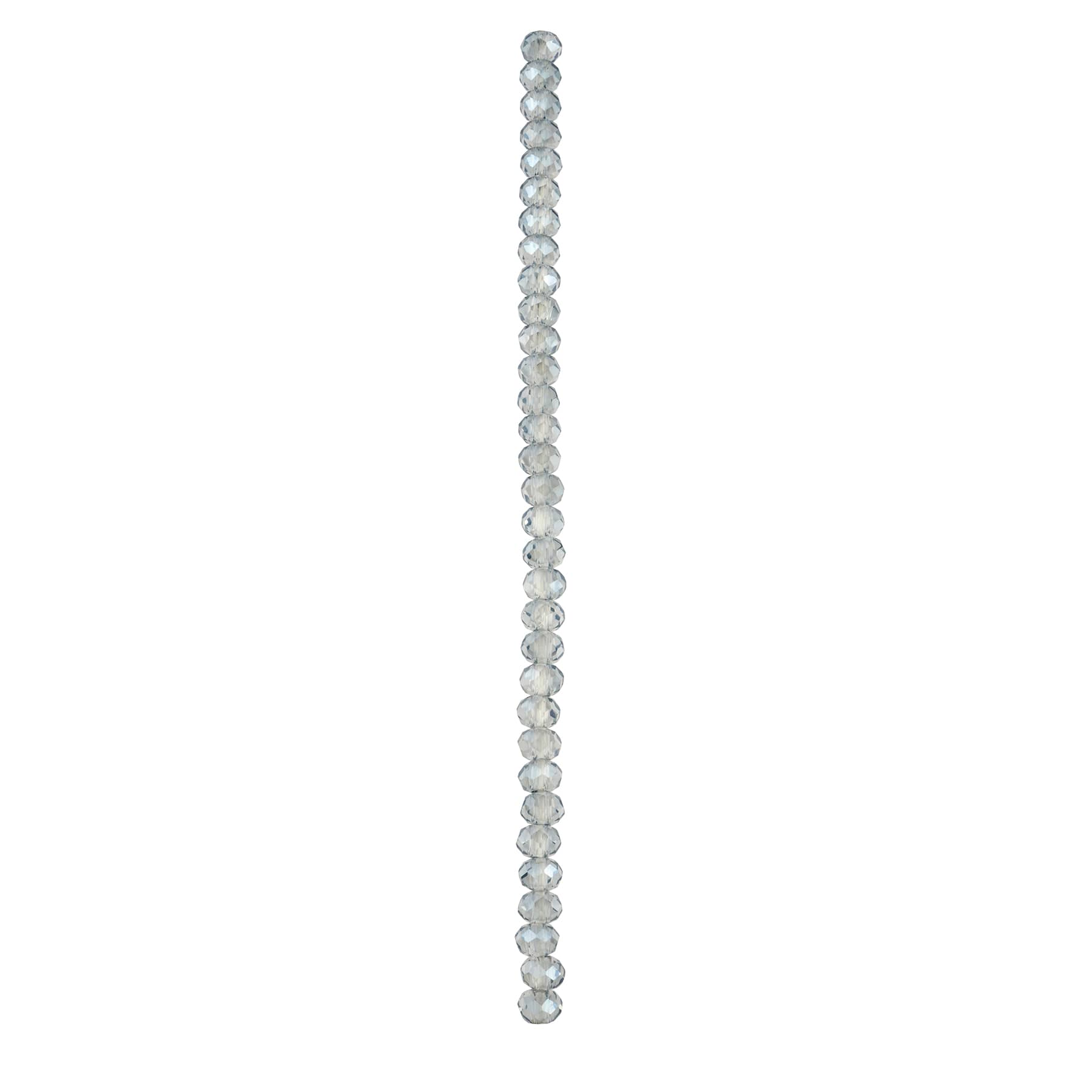 Glass Faceted Rondelle Beads by Bead Landing