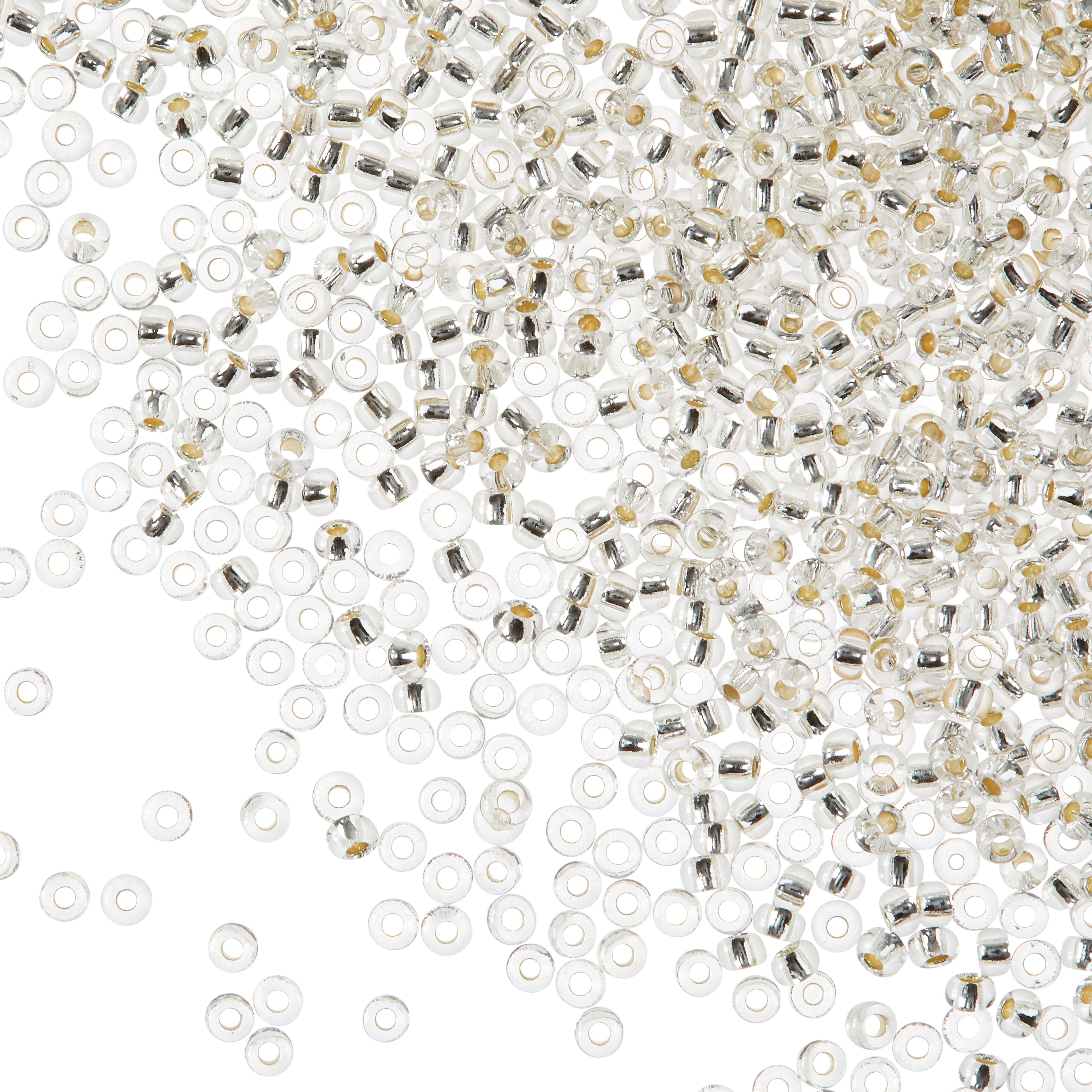 12 Pack: John Bead Silver Lined Czech Glass Seed Beads
