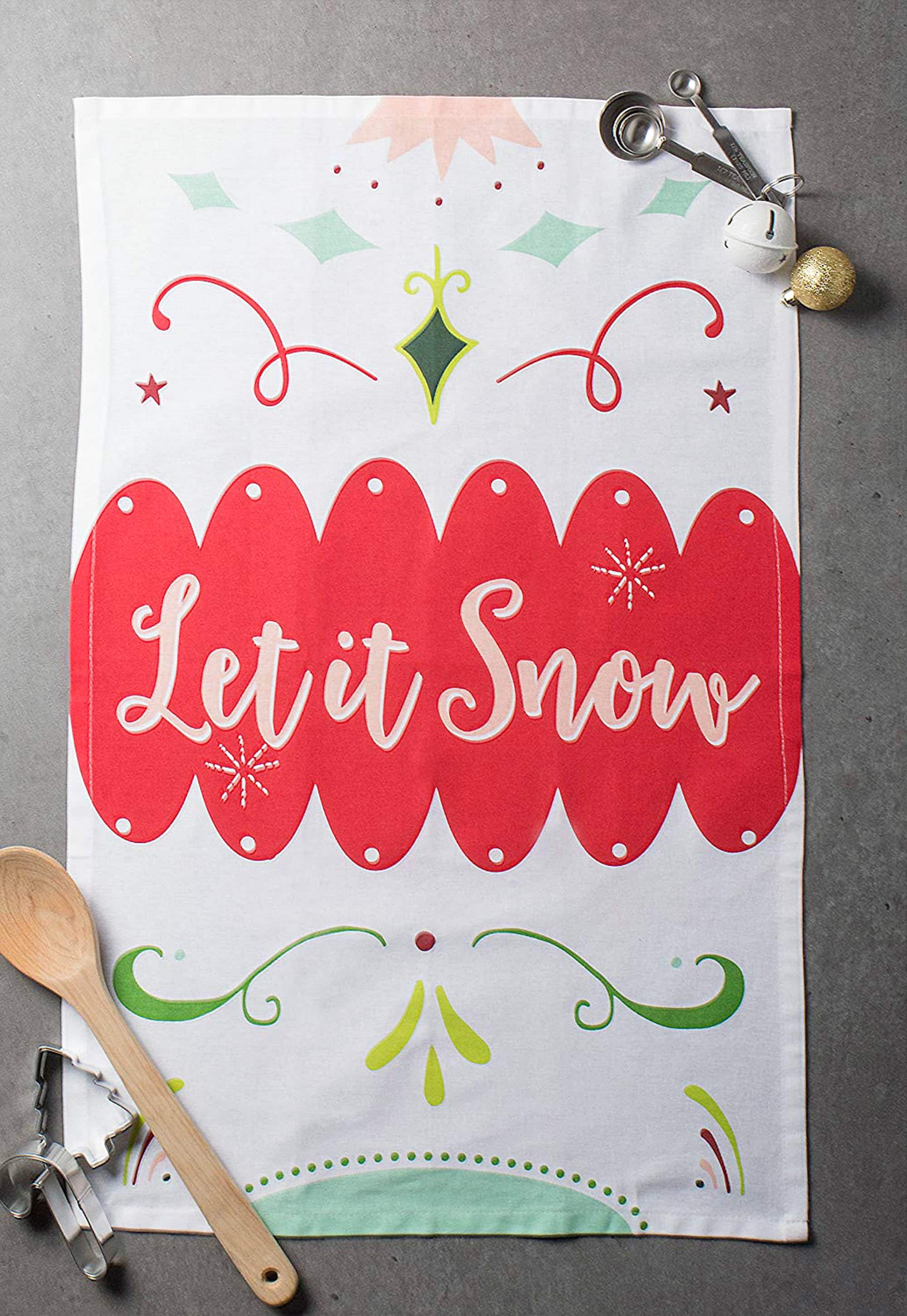 DII® Winter Wishes Holiday Dishtowel Set