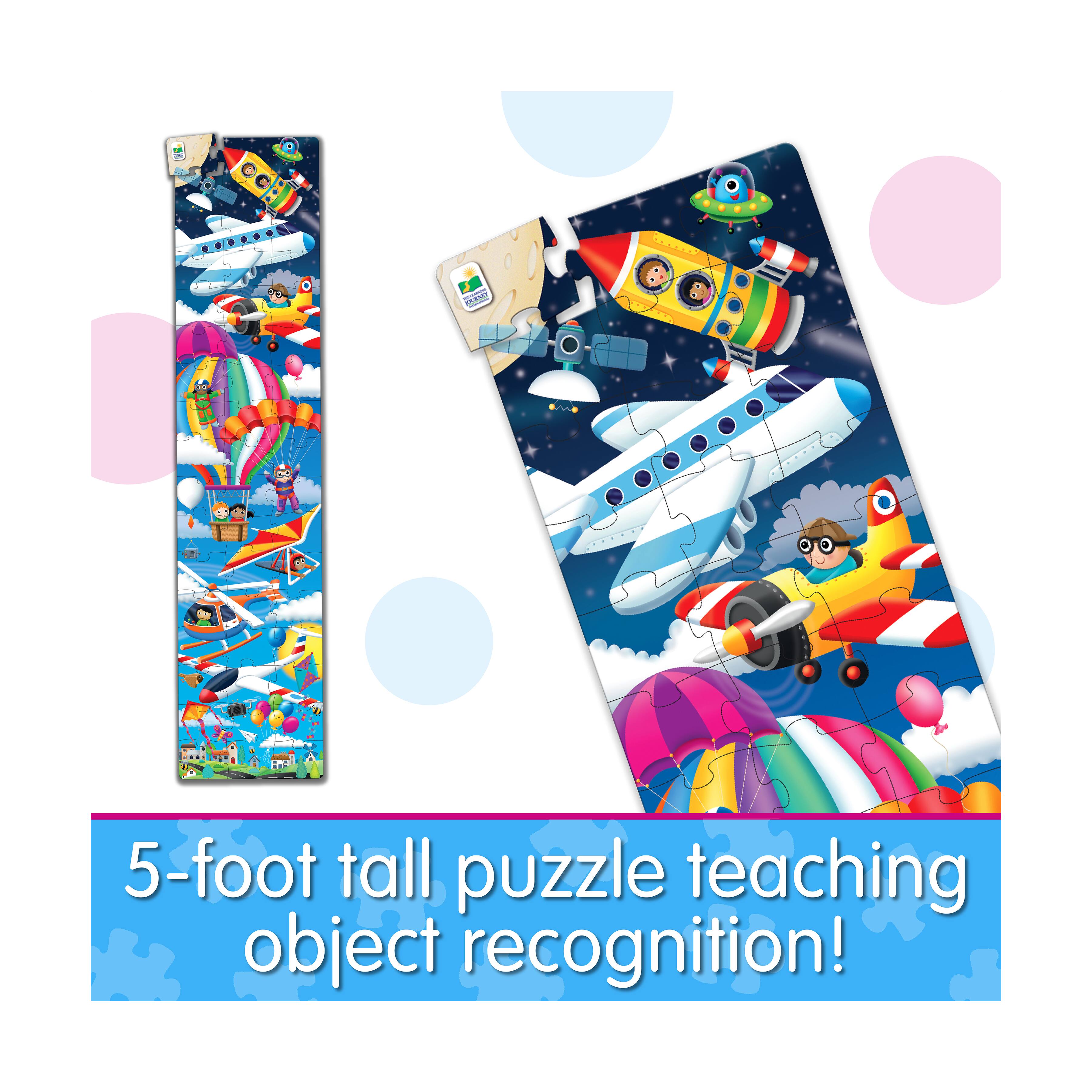 Long & Tall Puzzle - Up In the Air: 50+ Pcs