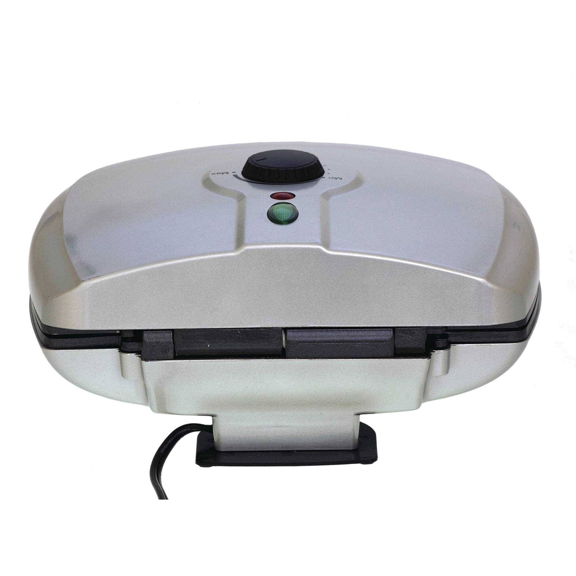 Brentwood Silver 6-Piece Nonstick Arepa Maker