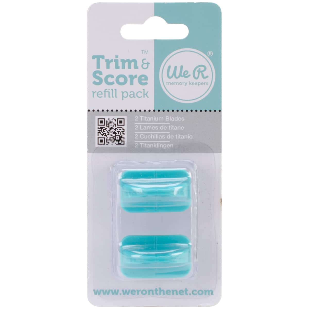 We R Memory Keepers® Trim & Score Refill Blades, 2ct.