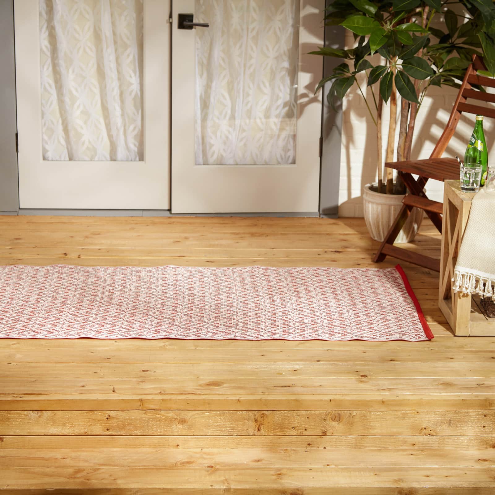 DII® Rust Diamond Outdoor Rug, 3ft. x 6ft.