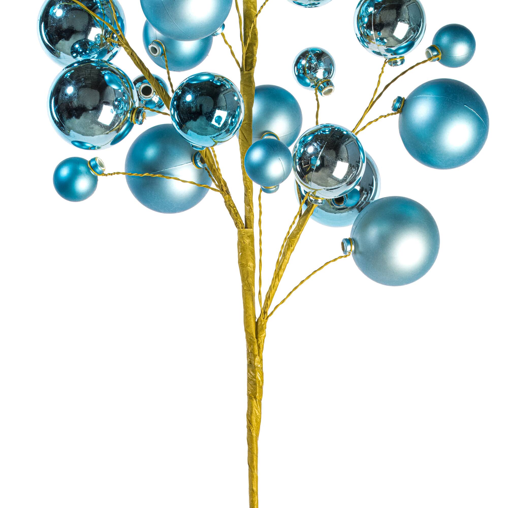 Vickerman 30" Ball Ornament Spray
