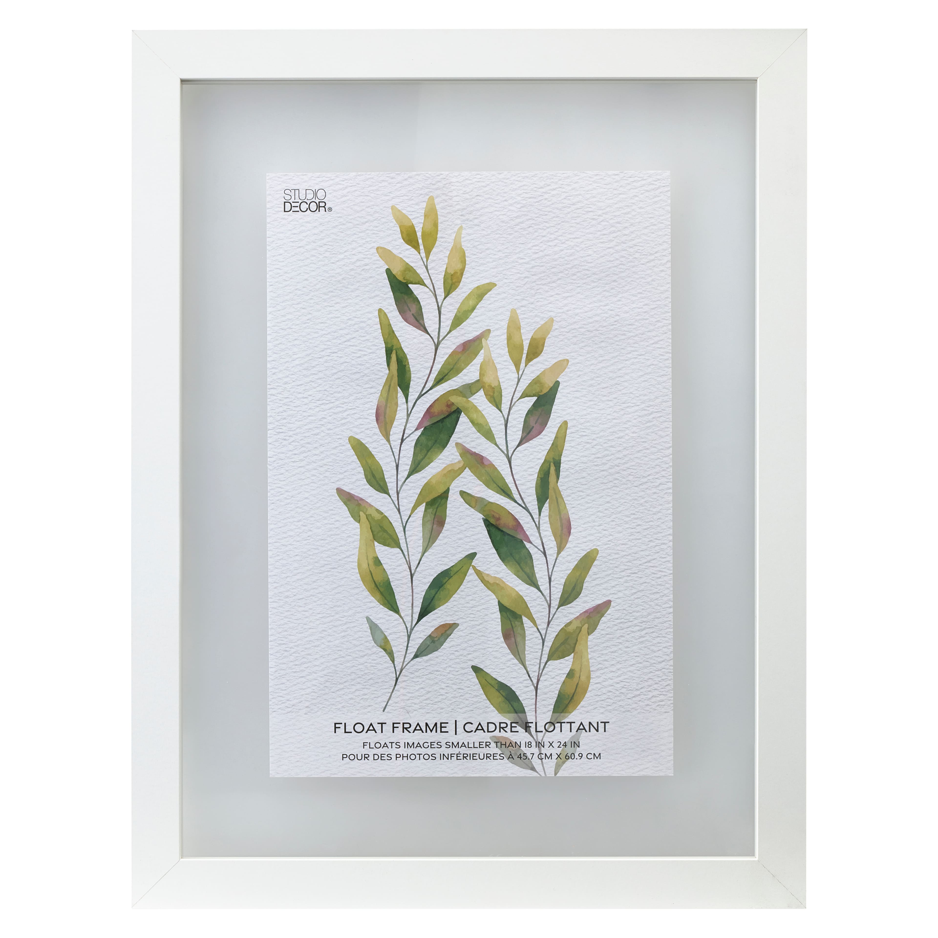 6 Pack: White, 18" x 24", Float Frame by Studio Décor®