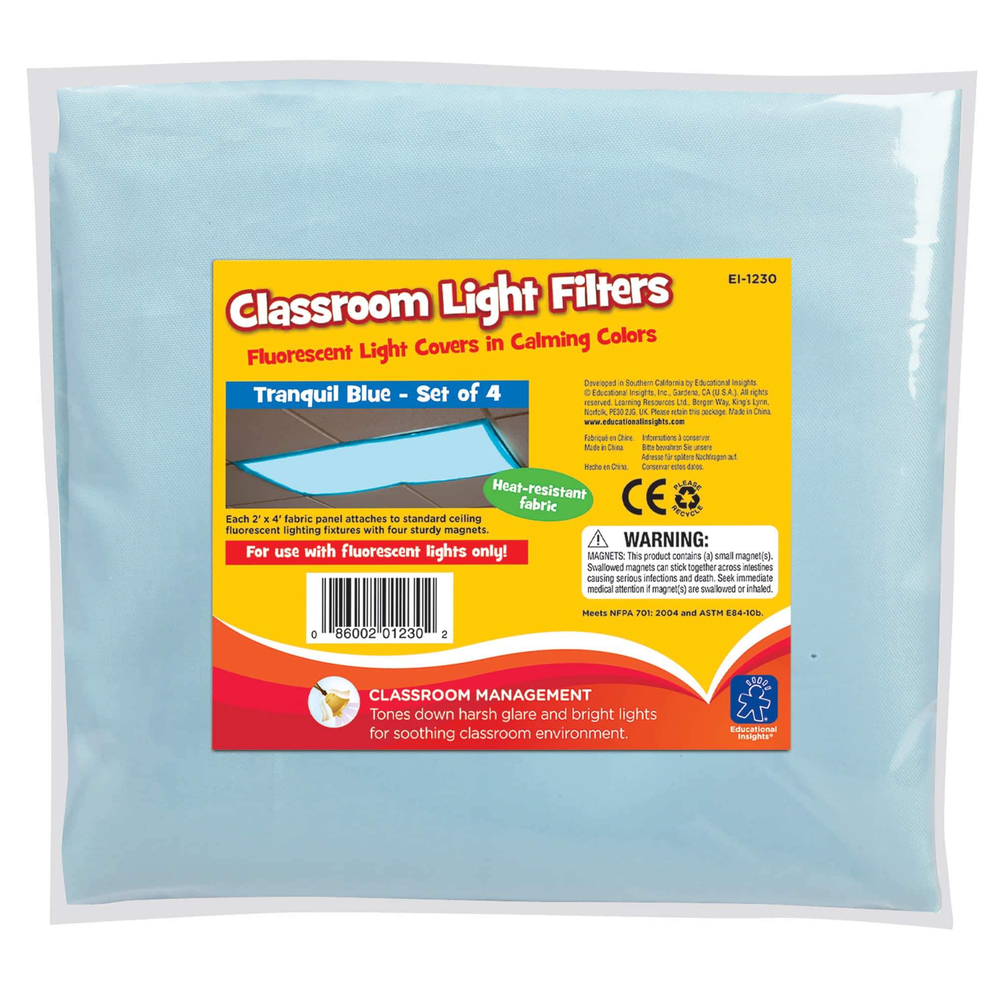 Educational Insights Tranquil Blue Light Filters, 4ct.