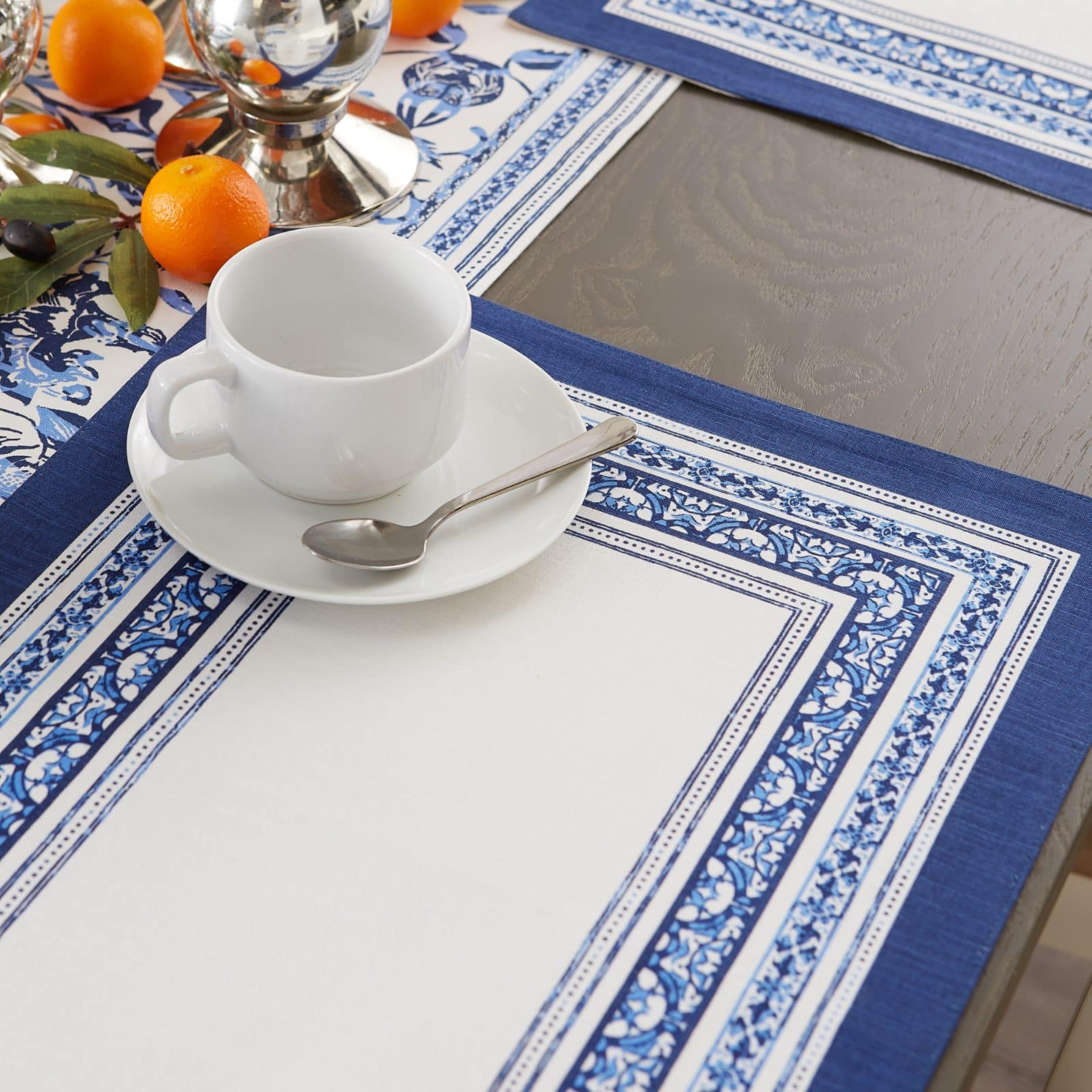 DII® Porto Stripe Print Placemat Set, 6ct.