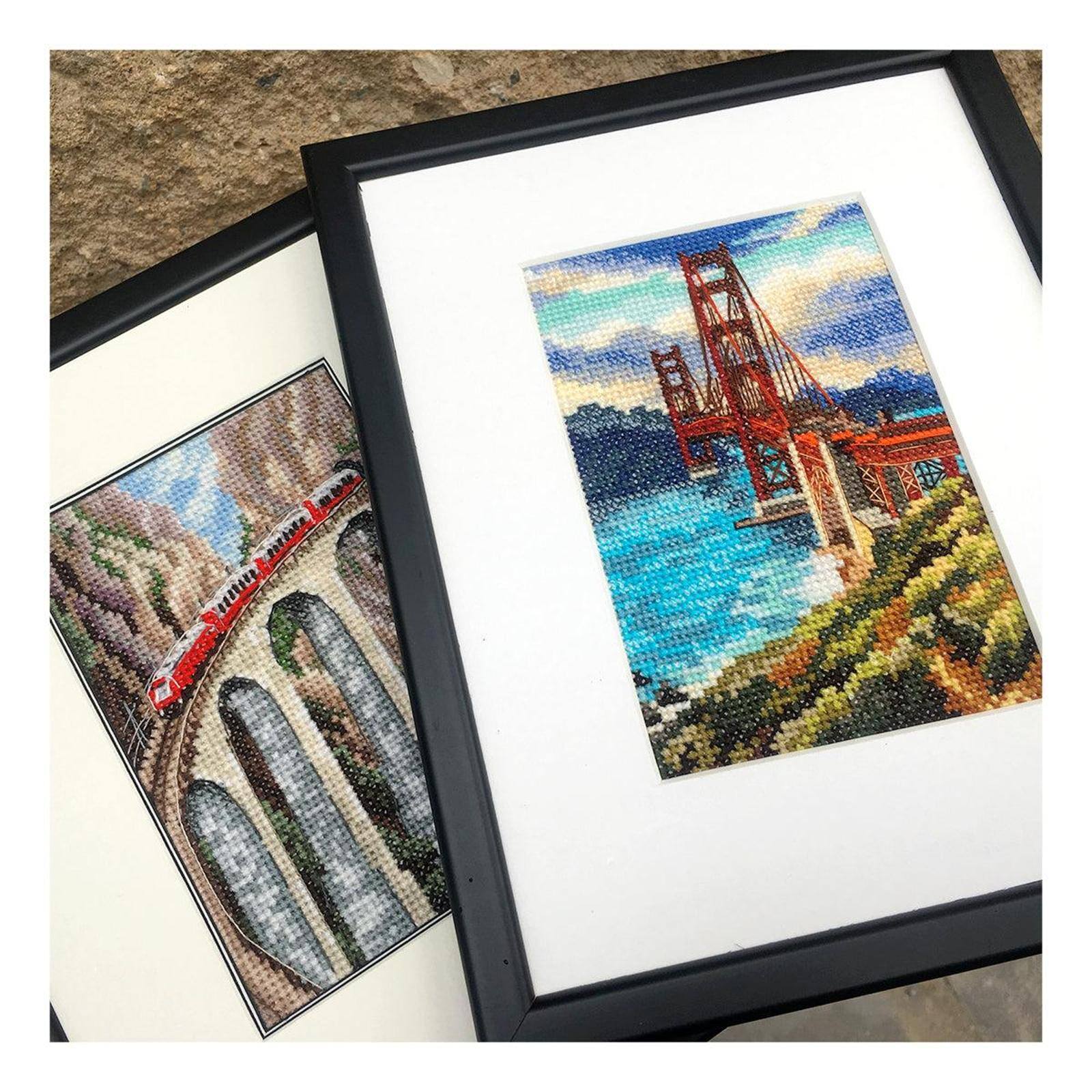 RTO Picturesque Bridge Counted Cross Stitch Kit