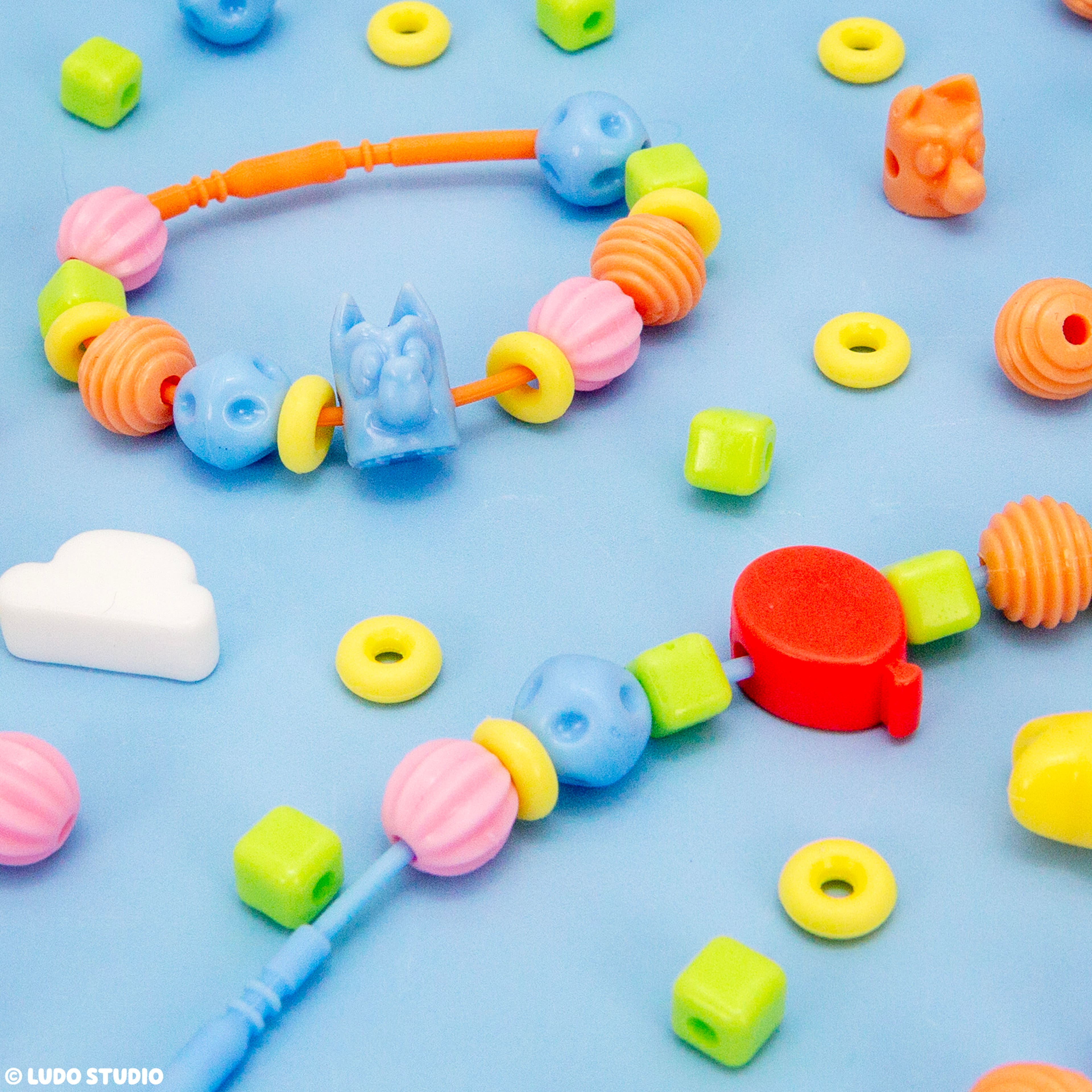 Bluey Fidgiwear Squishy Beads