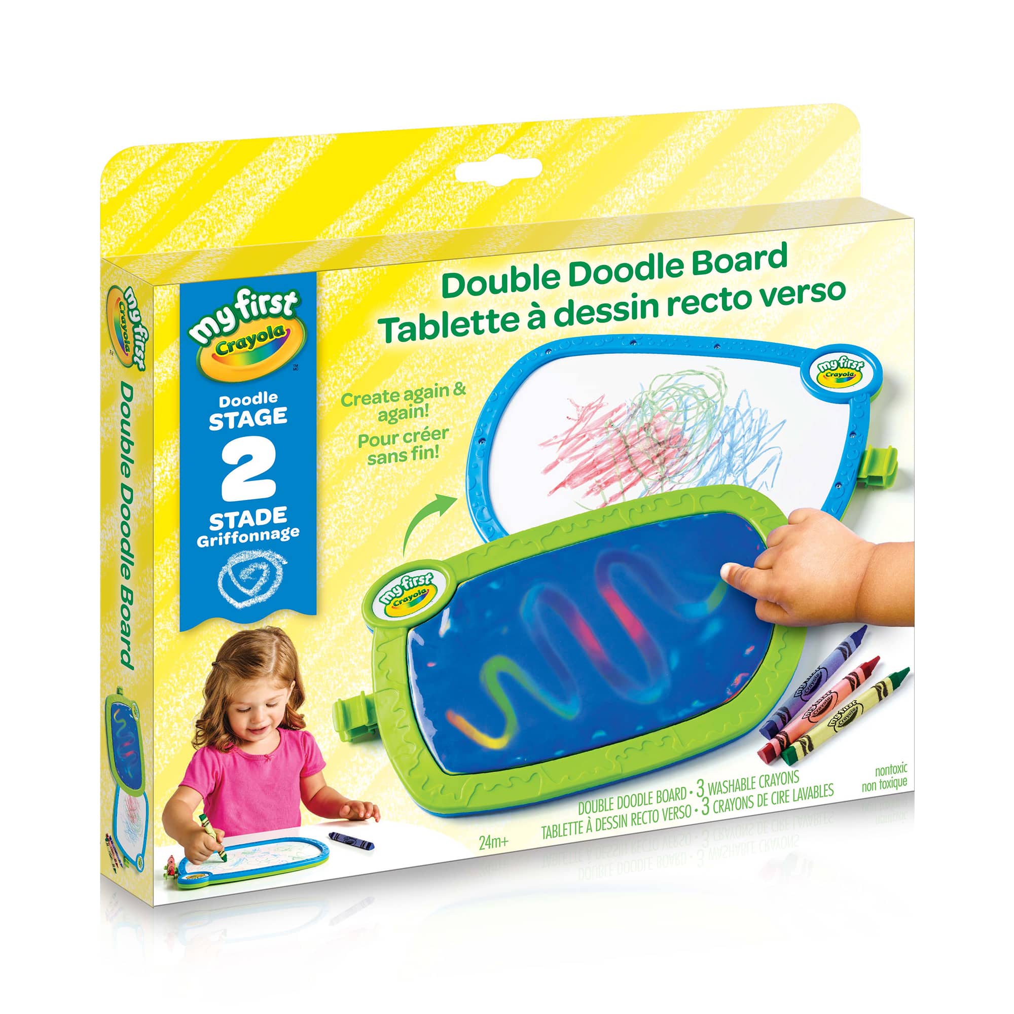 My First Crayola® Double Doodle Board