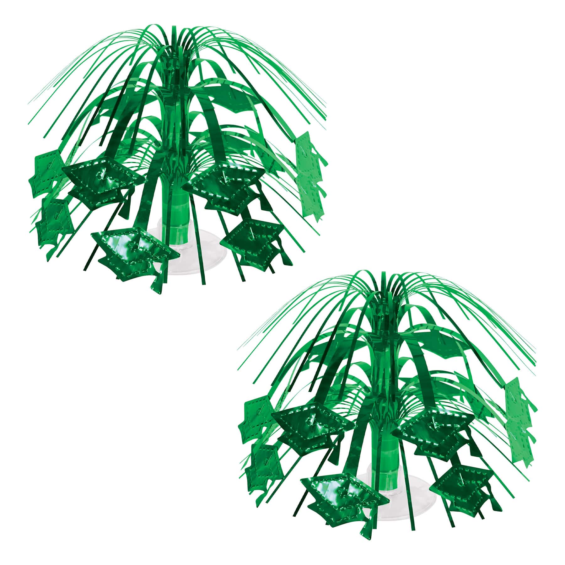 Beistle 7.5" Grad Cap Mini Cascade Centerpieces, 2ct.