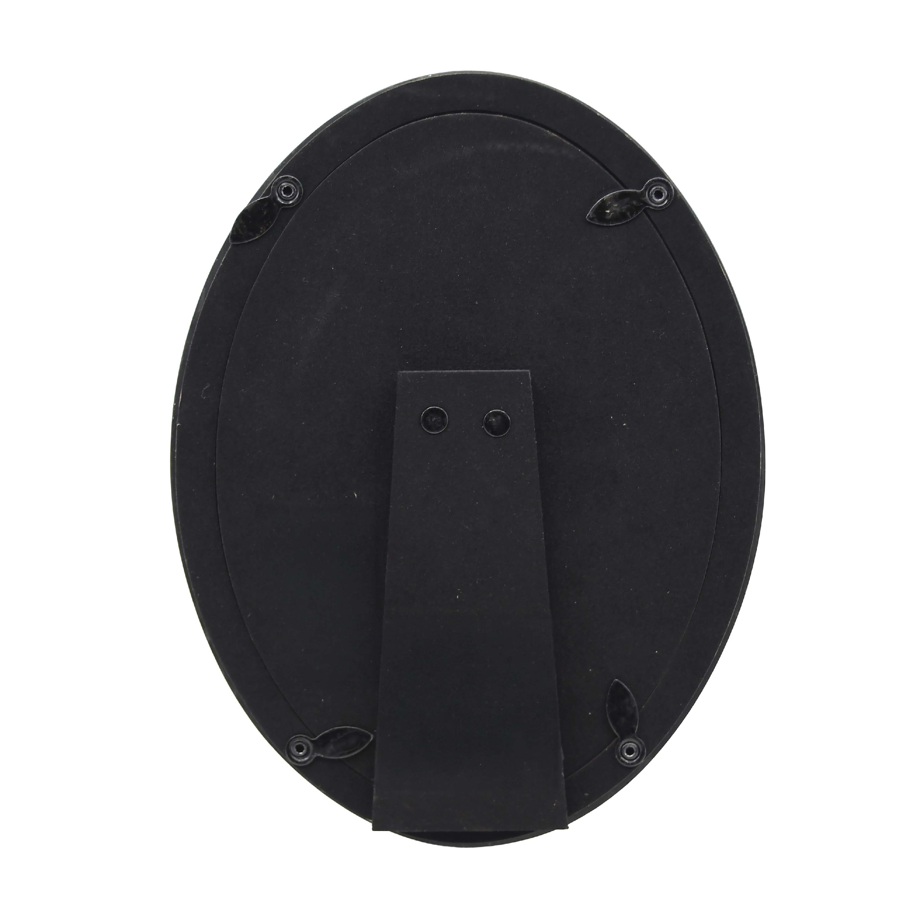 5" x 7" Black Oval Ornate Tabletop Frame by Ashland®