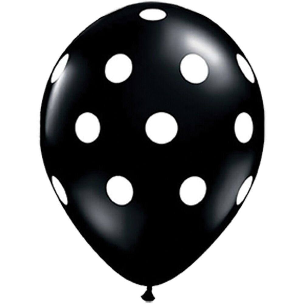 JAM Paper 12" Polka Dot Latex Party Balloons, 12ct.