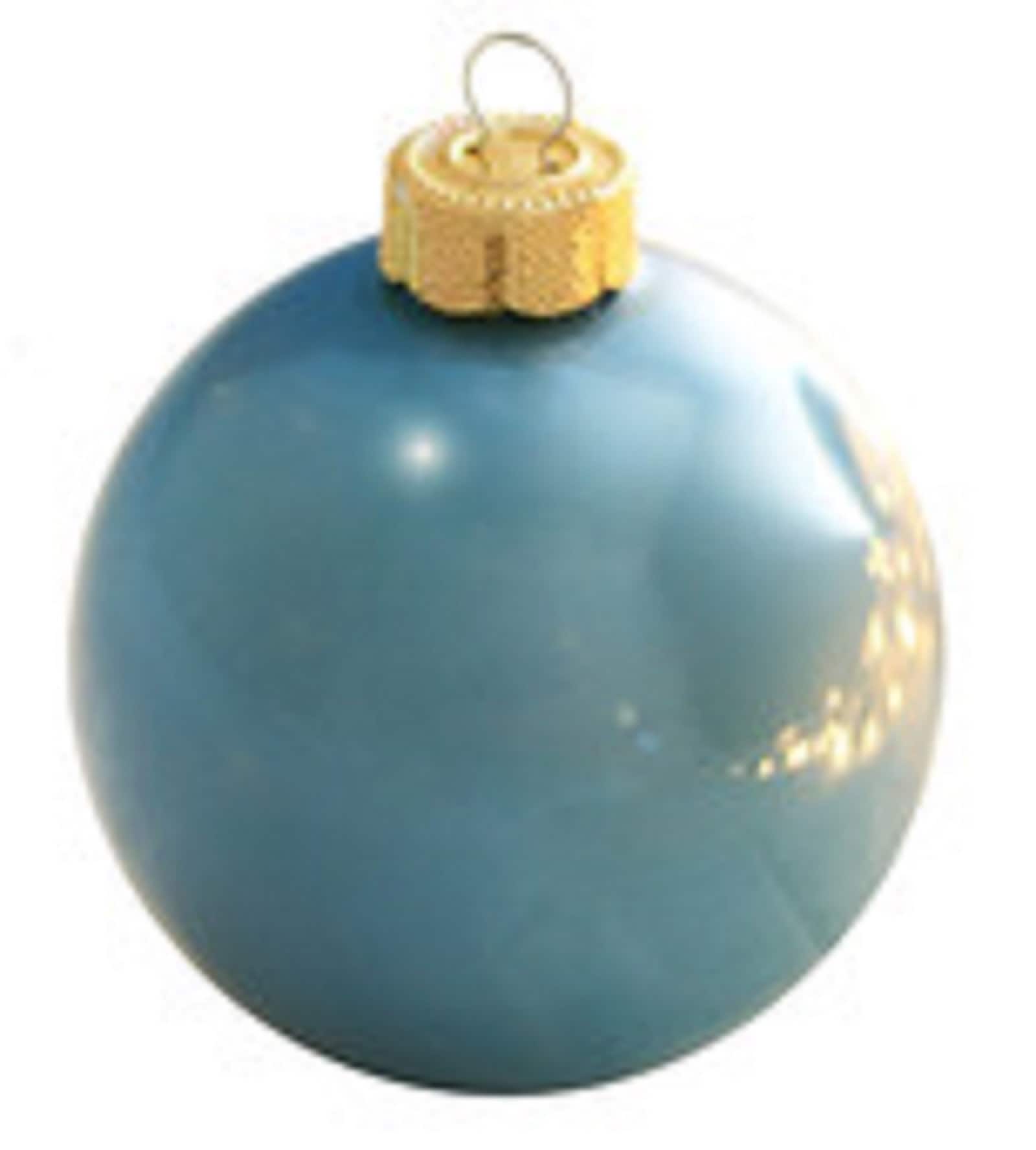 Whitehurst 2ct. 6" Pearl Glass Ball Ornaments