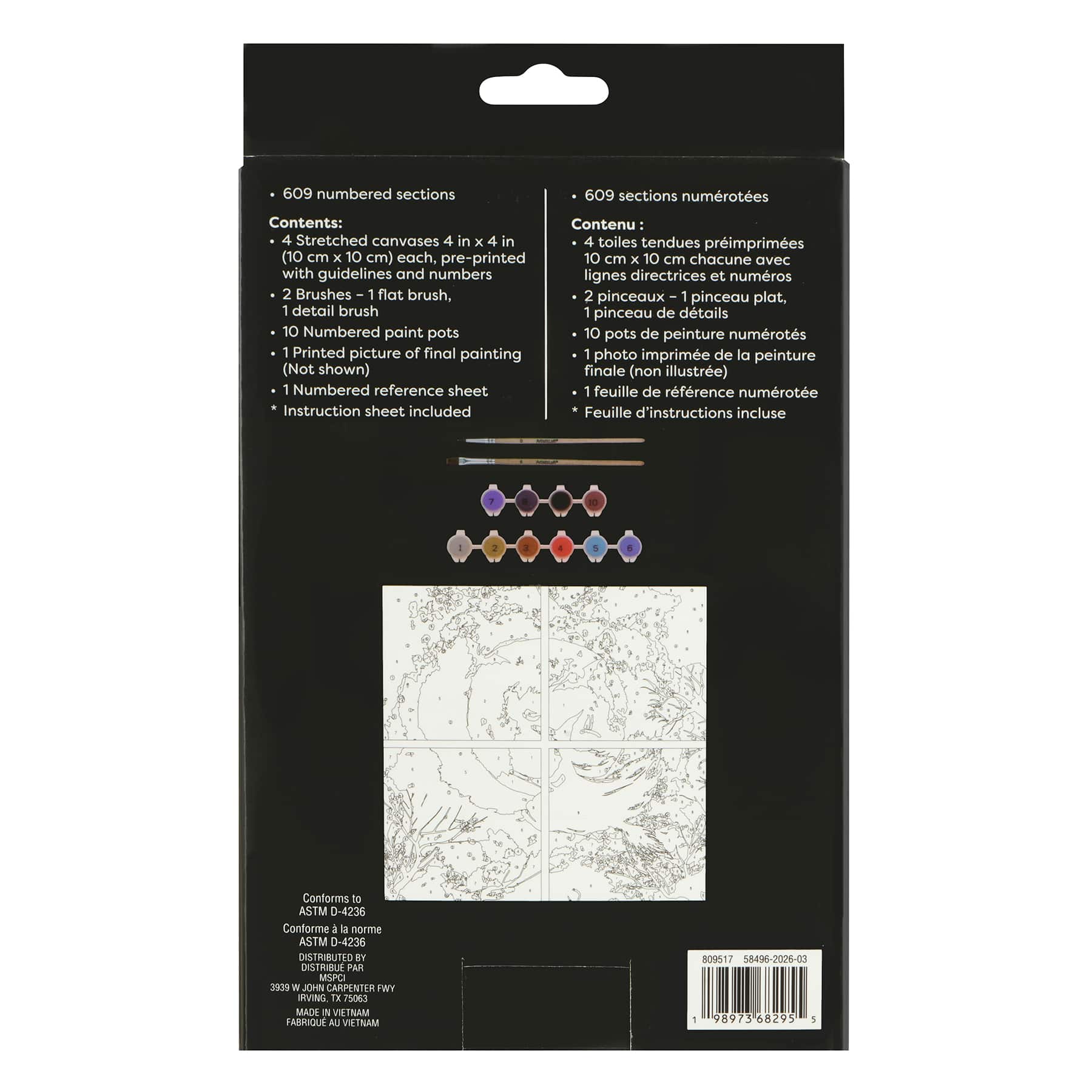 Witch Paint-by-Number Gallery Mini Kit by Artist's Loft®