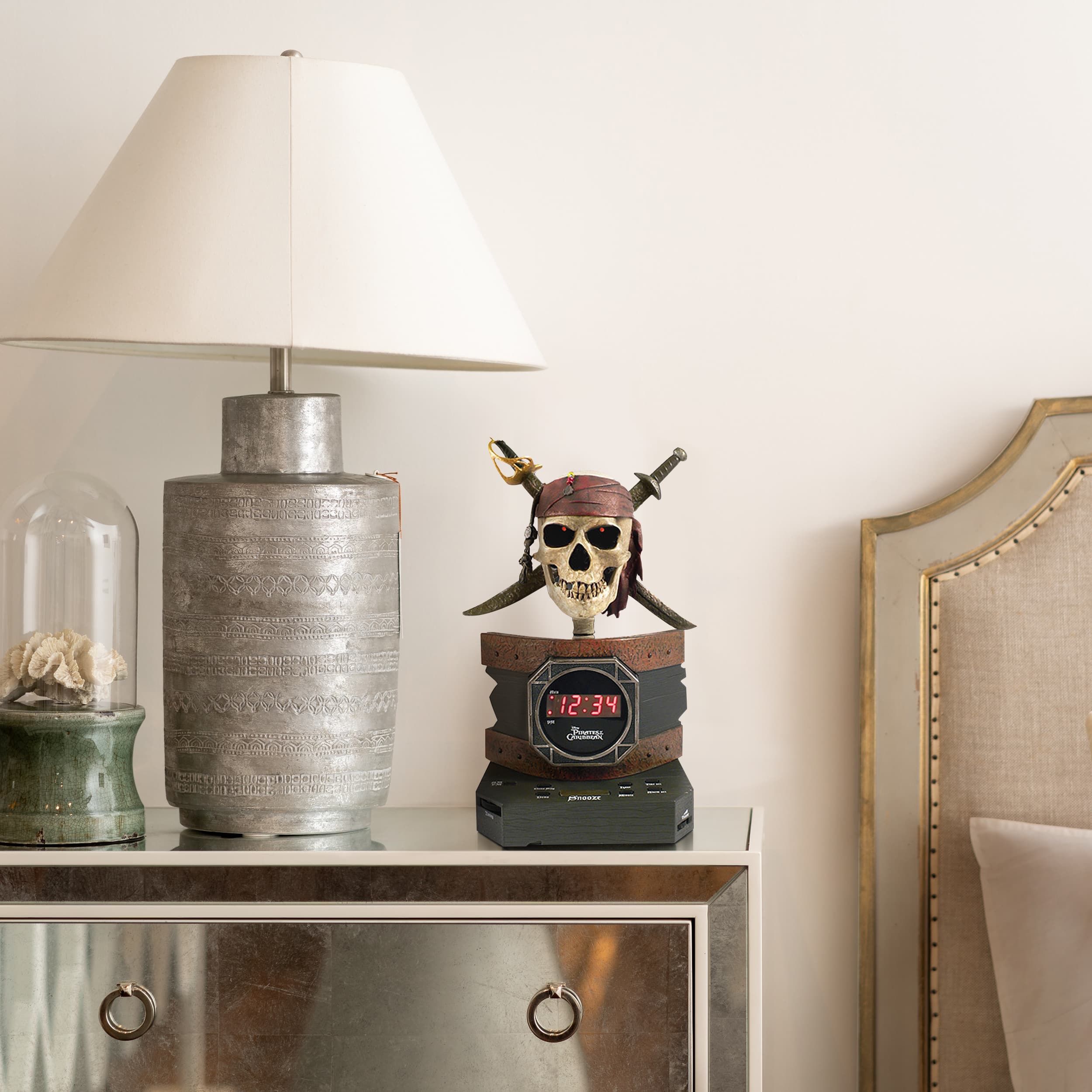 Disney® Pirates of the Caribbean Alarm Clock Radio