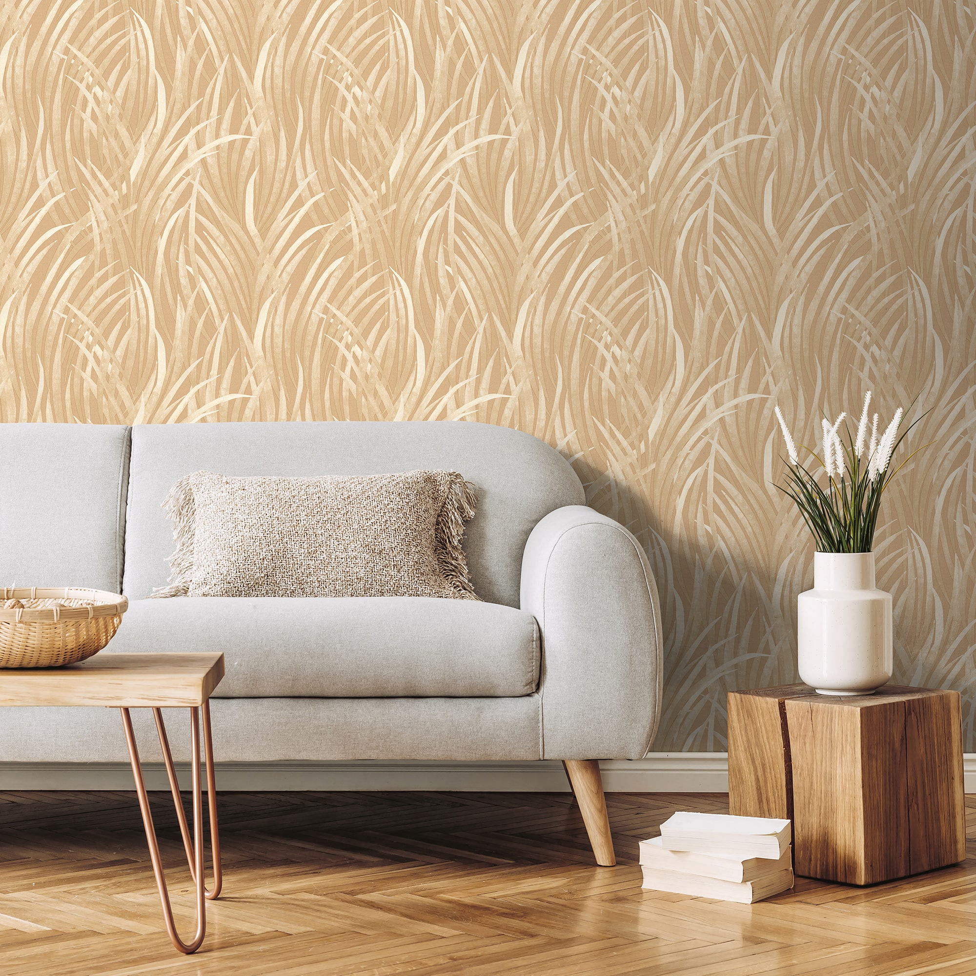 Designs Direct Adelia Tall Grass Wallpaper