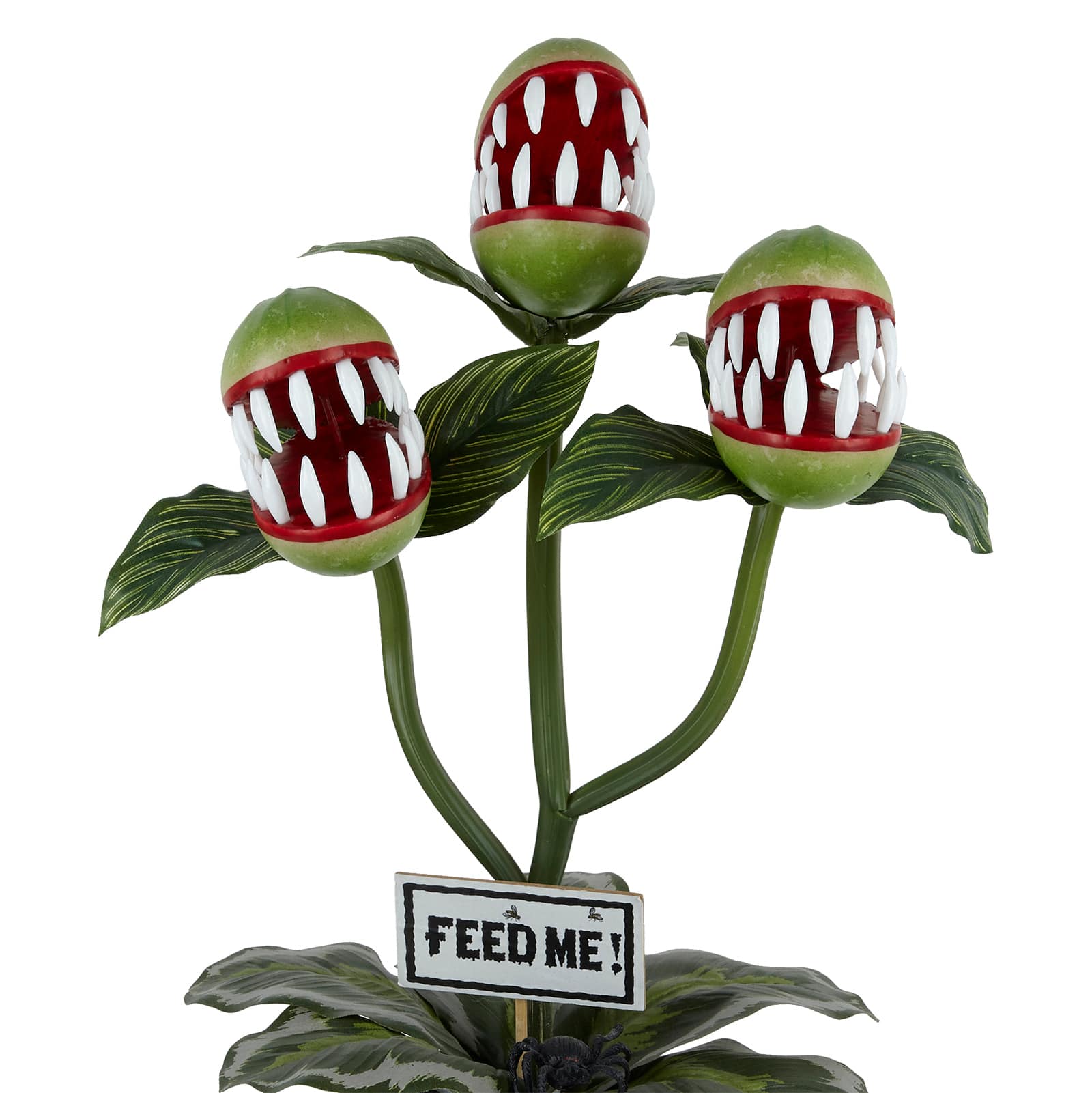24" Potted Venus Flytrap Trio & Spider by Ashland®