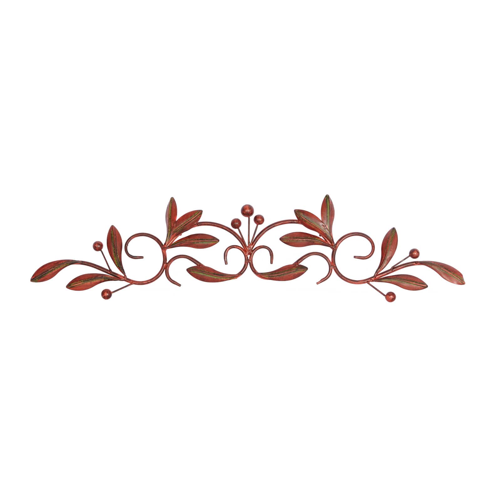 30" Dark Brown Traditional Floral Wall Décor