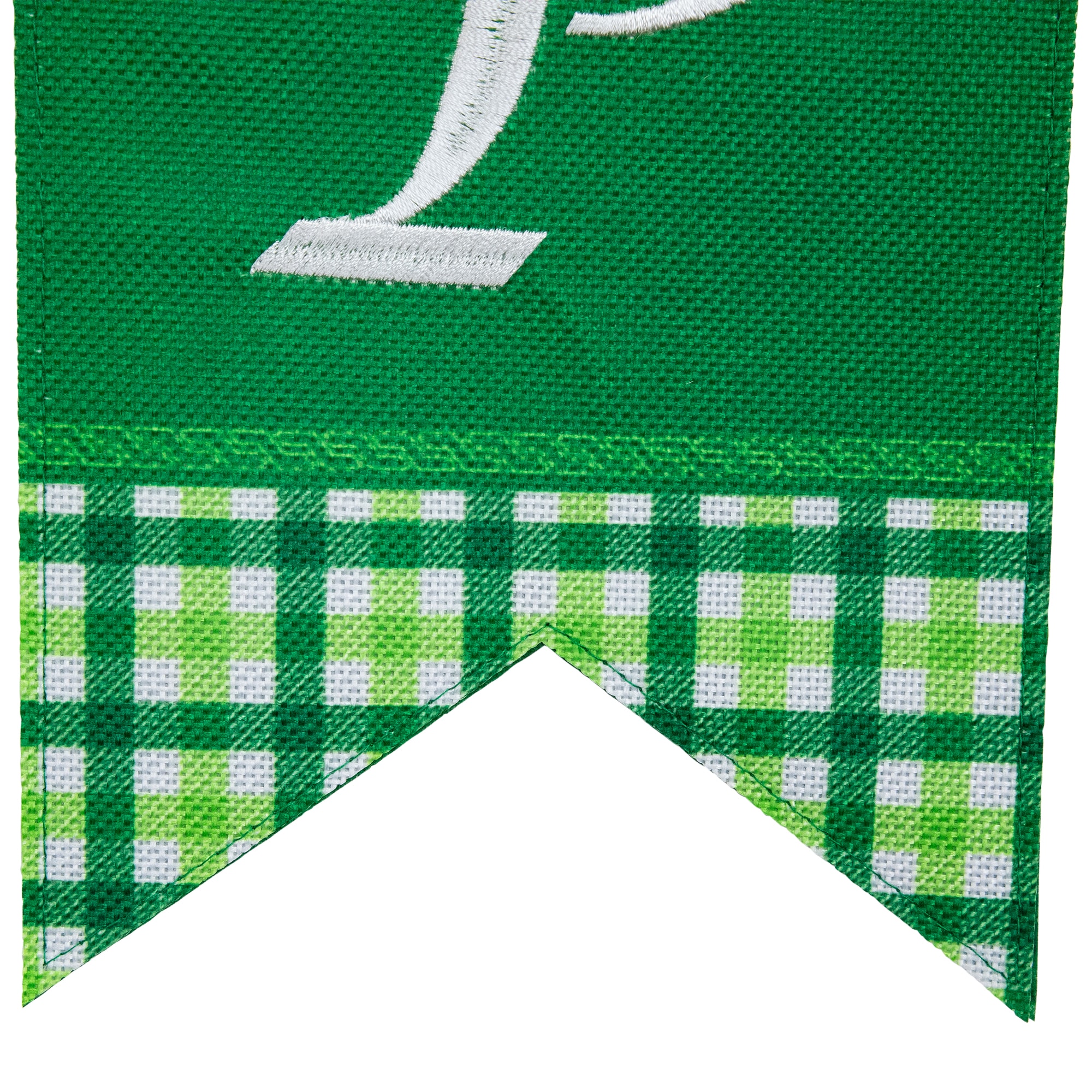 7.5ft. Plaid St. Patrick's Flag Wall Banner