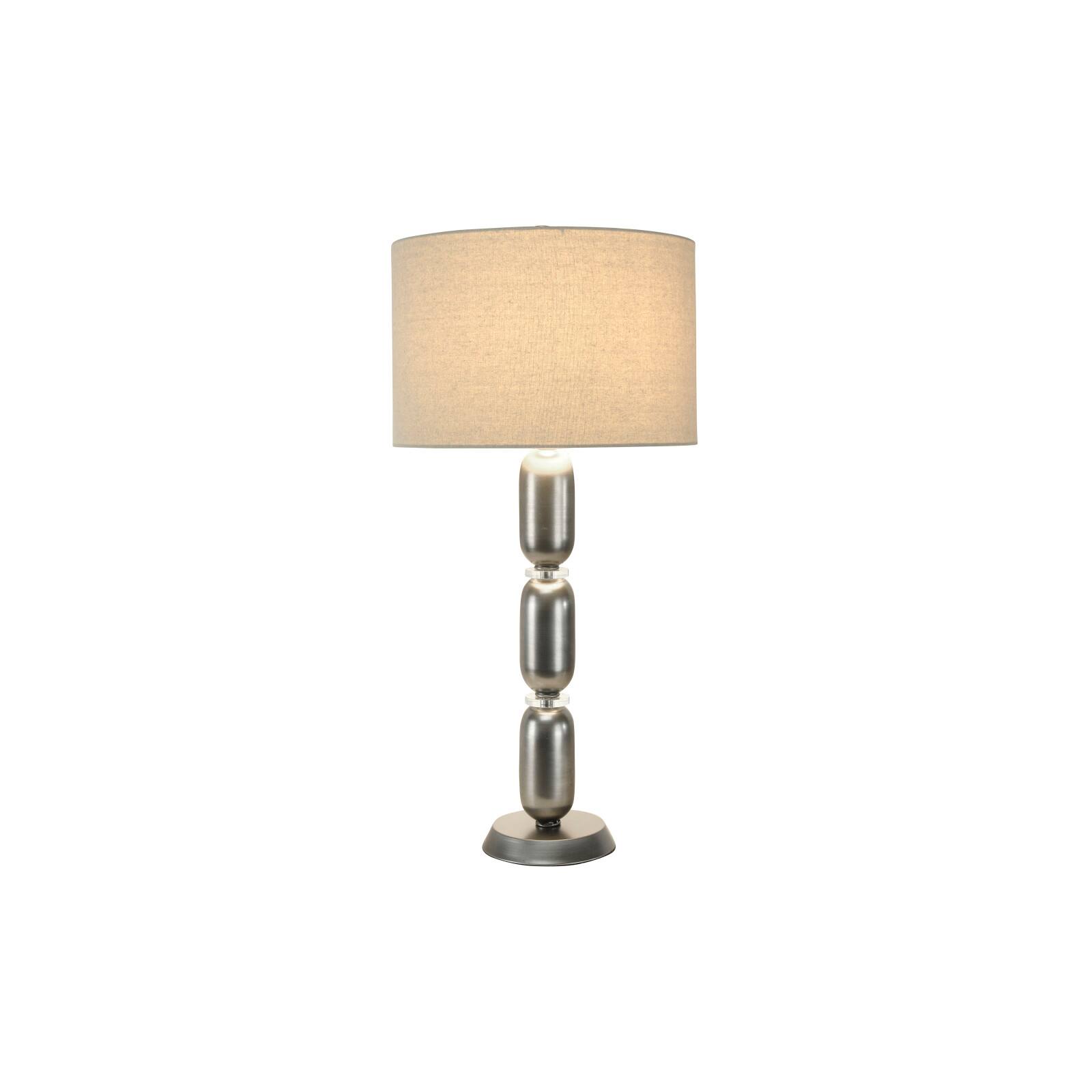 Hello Honey® 33" Metal Table Lamp with Glass Middle
