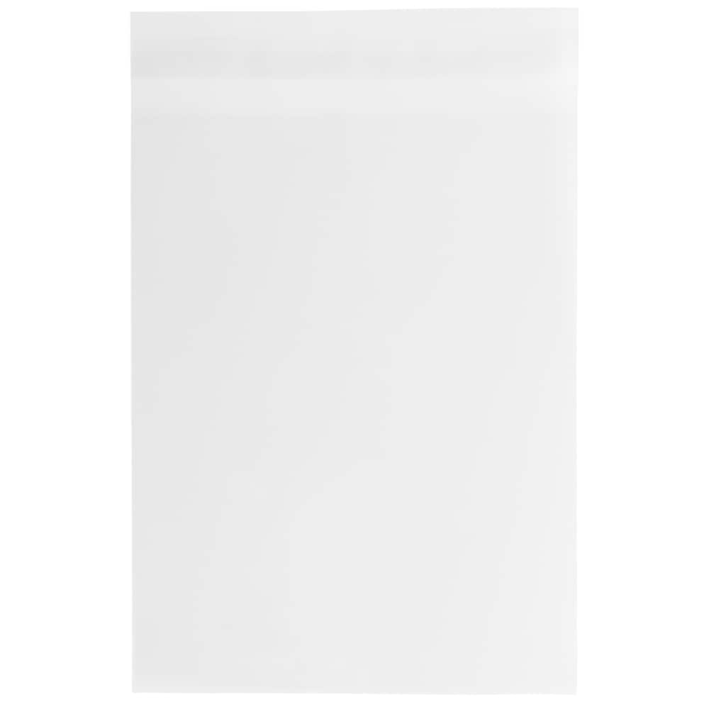 JAM Paper 10" x 13" Clear Cello Sleeve Envelopes, 100ct.