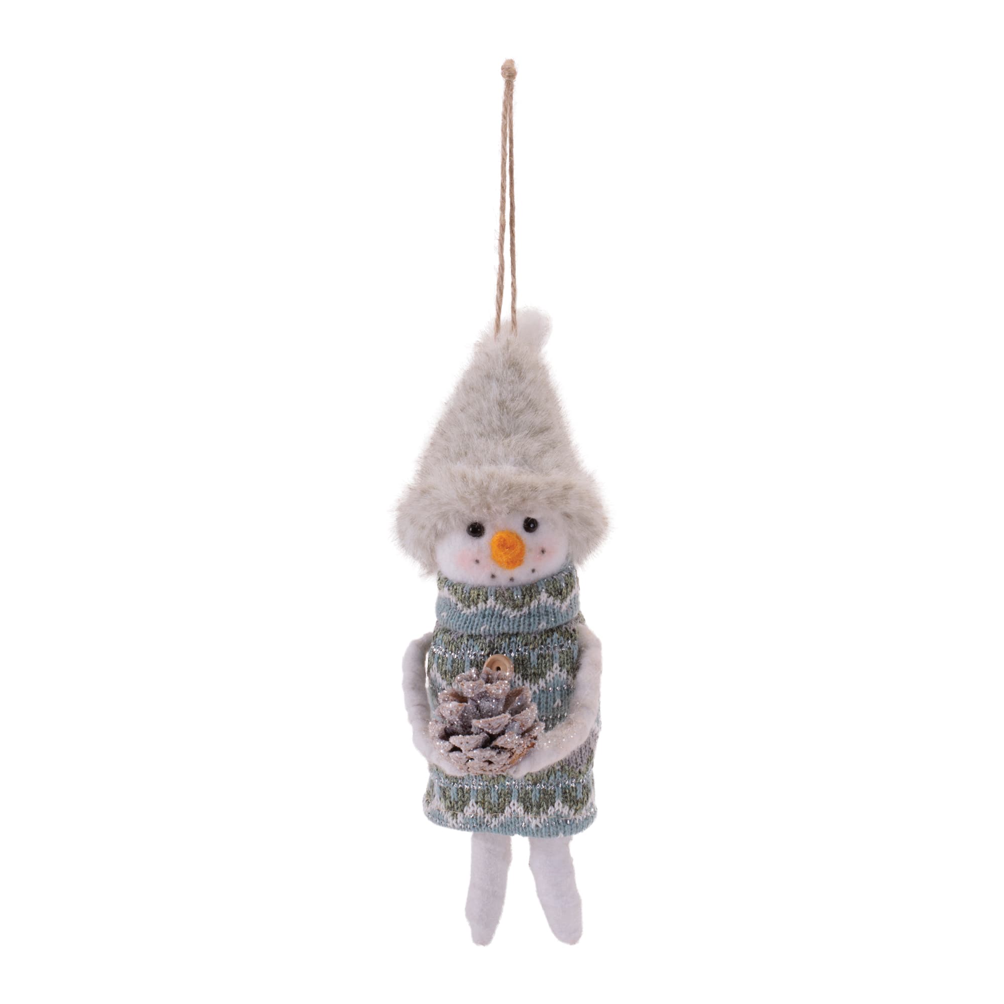 Melrose Cheerful Snowman Ornaments Set