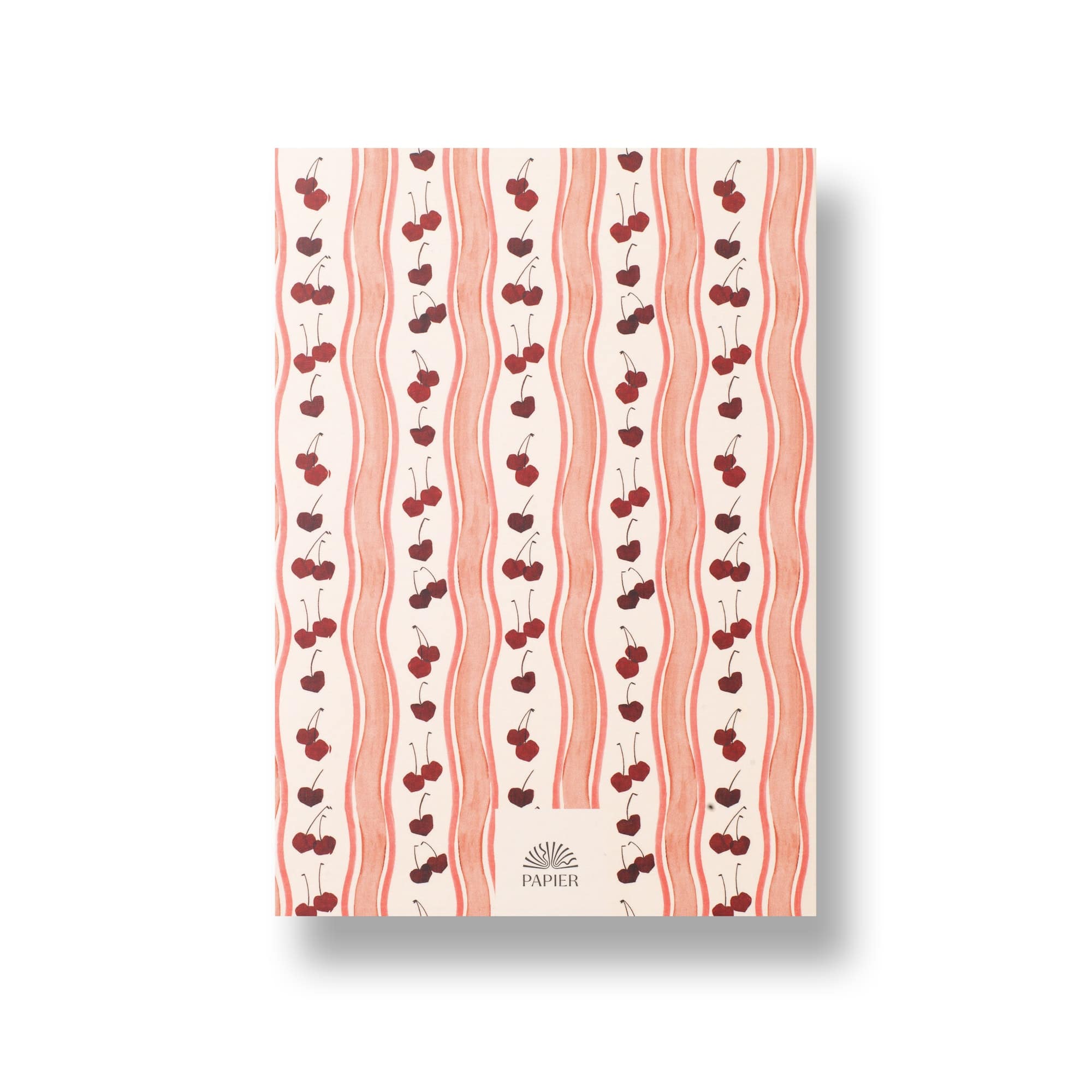 Papier 6" x 8.25" Cherry Wave Softcover Lined Notebook