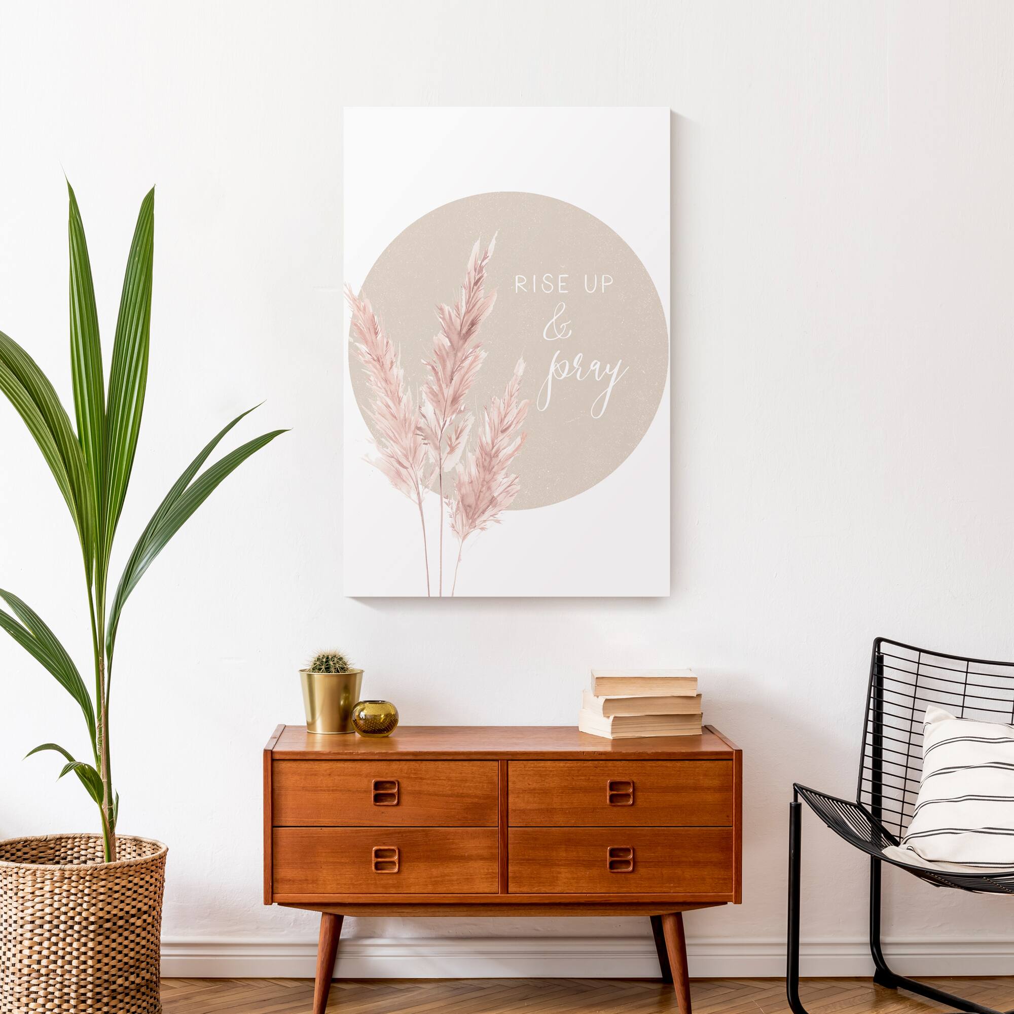 Rise Up & Pray Canvas Wall Art