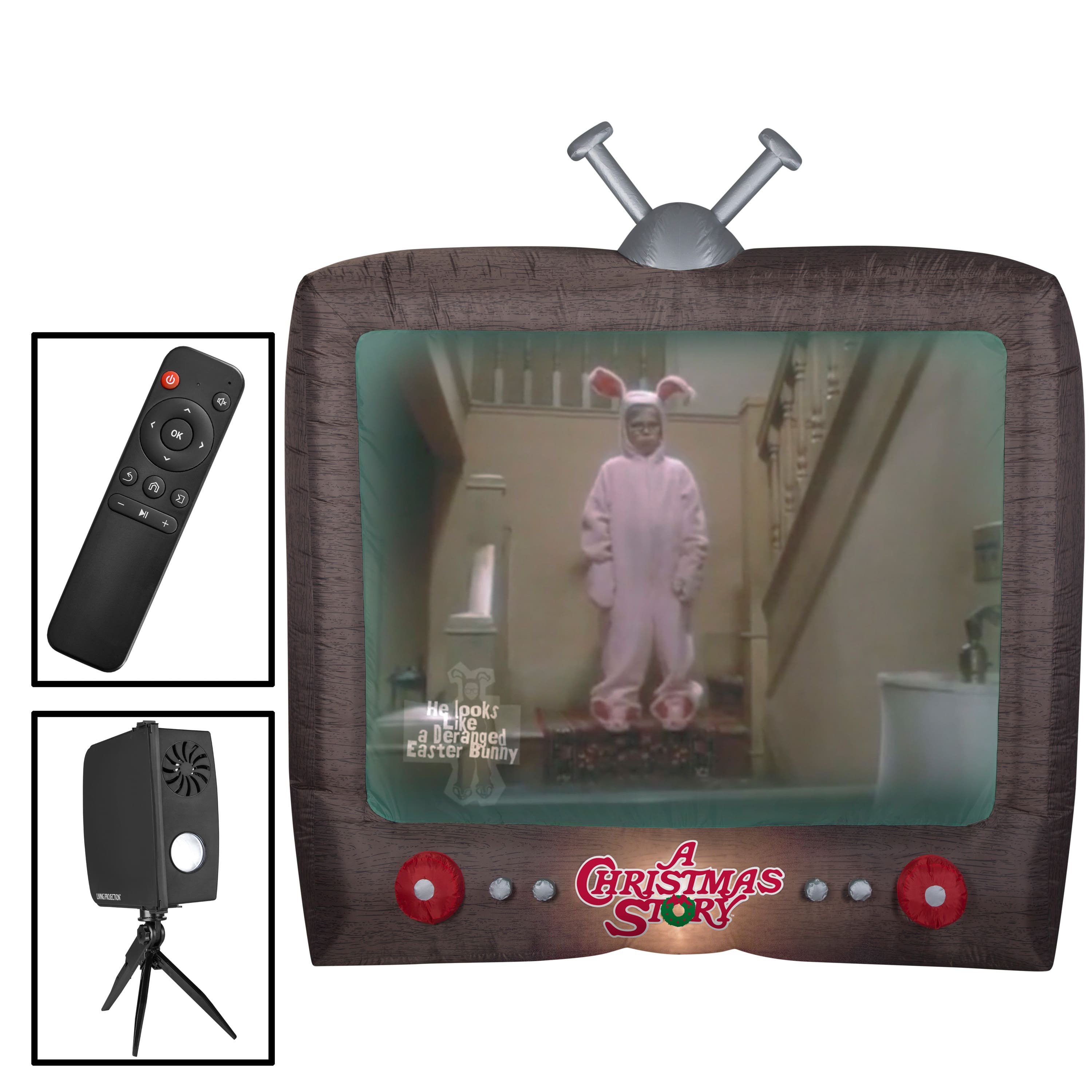 8ft. Living Projection Airblown® Inflatable A Christmas Story