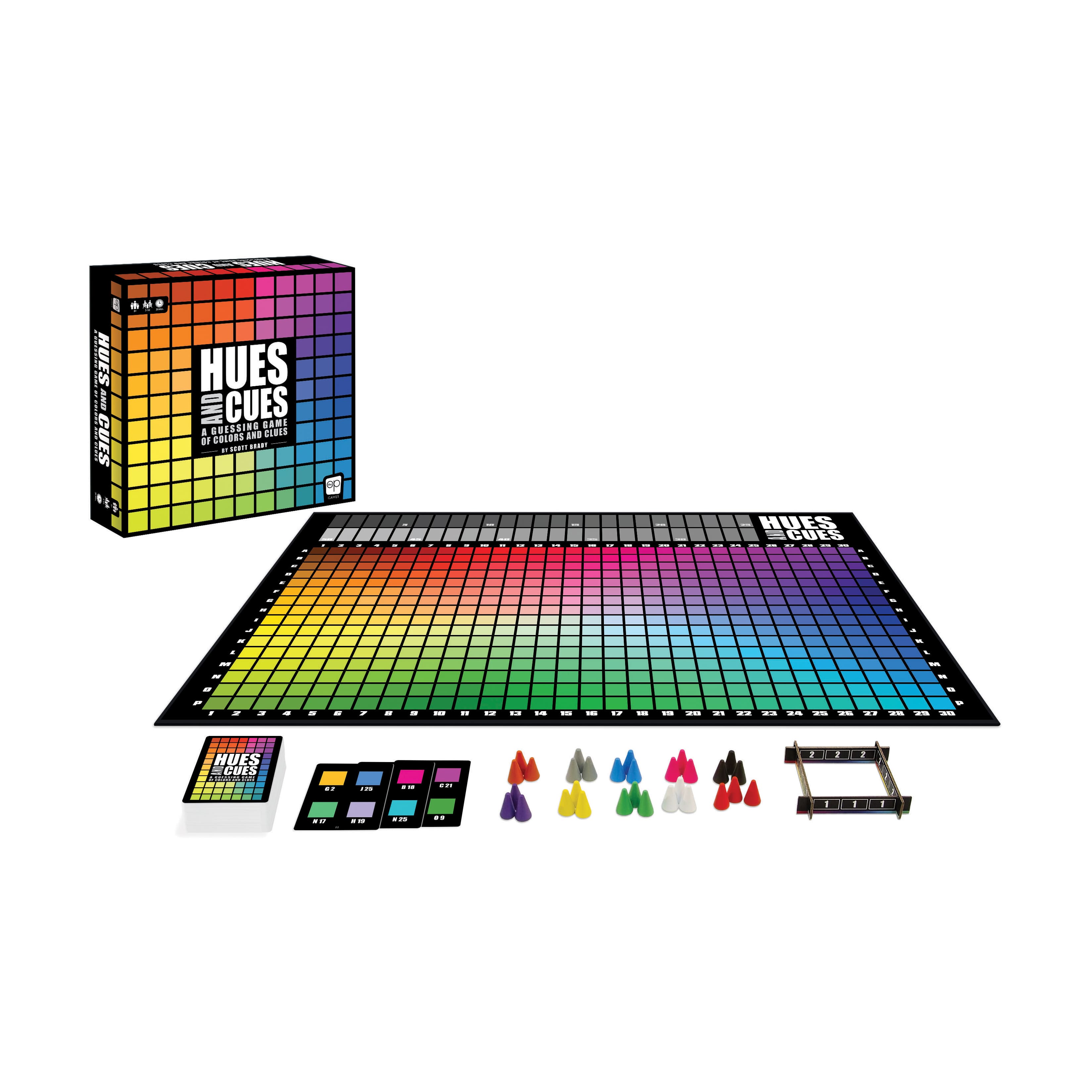 Hues and Cues - A Guessing Game of Colors and Clues