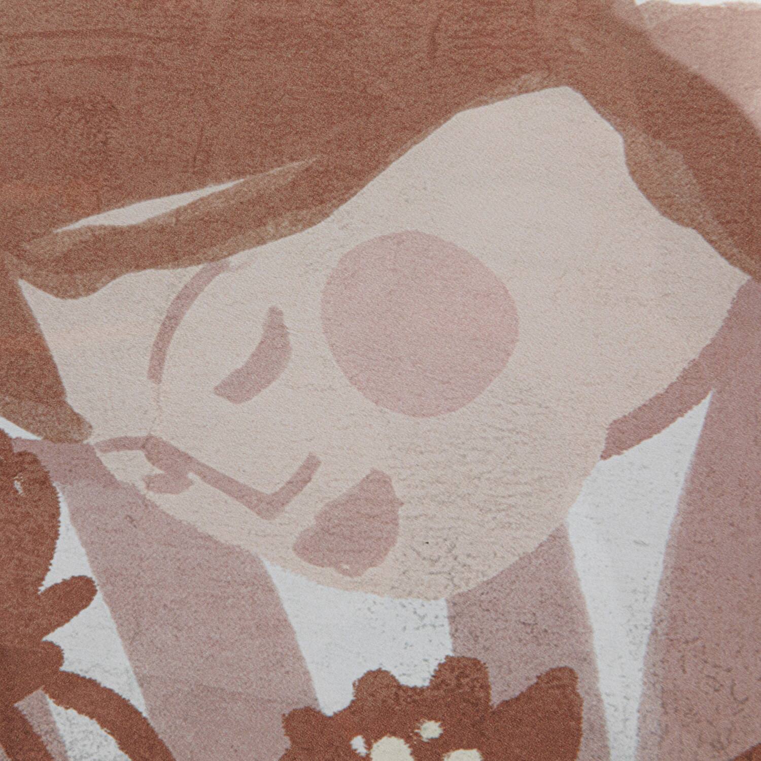 Hello Honey® Multicolor Woman & Flowers Reclaimed Wood & Glass Wall Art